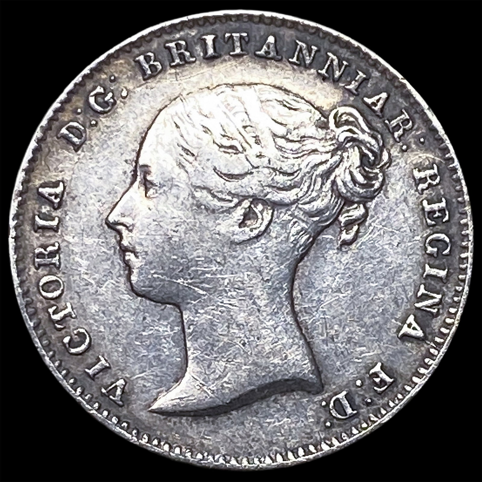 1838 Great Britain Silver 3 Pence (1 of 2)