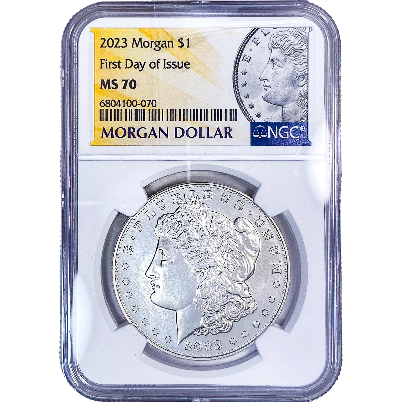 2023 Morgan Silver Dollar NGC MS70: 2023 Morgan Silver Dollar NGC MS70