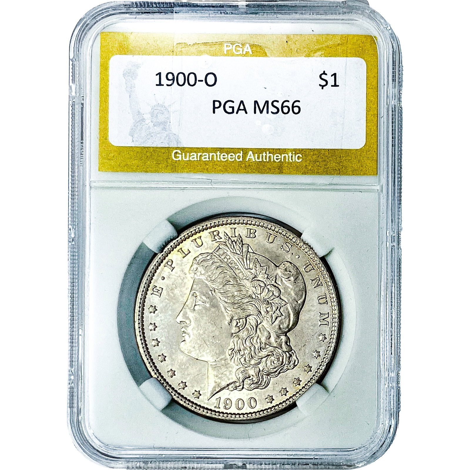 1900-O Morgan Silver Dollar PGA MS66 (1 of 2)