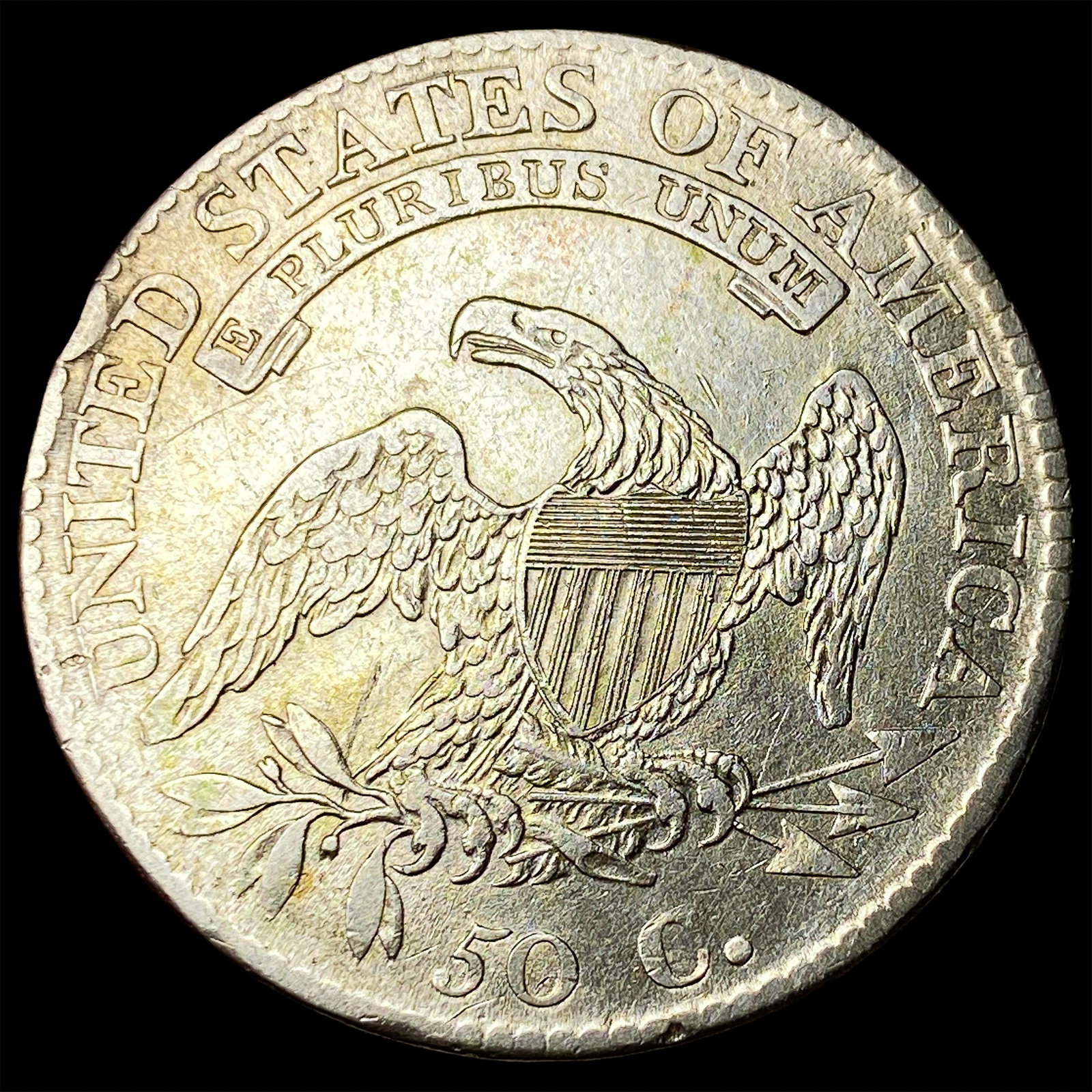 1813 Capped Bust Half Dollar CLOSELY UNCIRCULATED - 2
