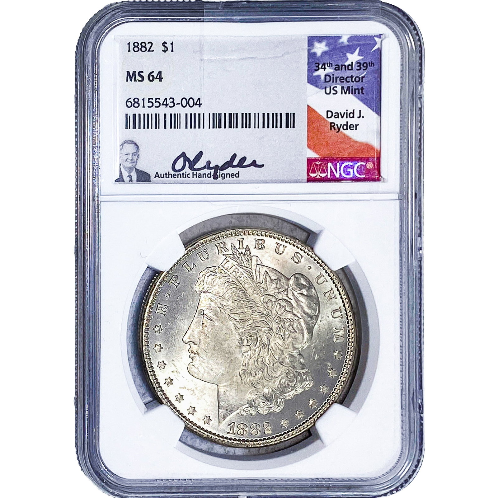 1882 Morgan Silver Dollar NGC MS64 (1 of 2)