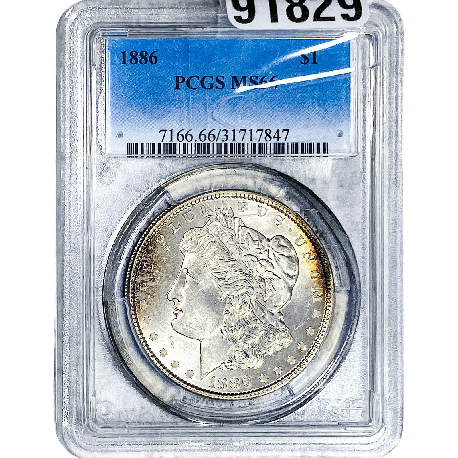 1886 Morgan Silver Dollar PCGS MS66 (1 of 2)