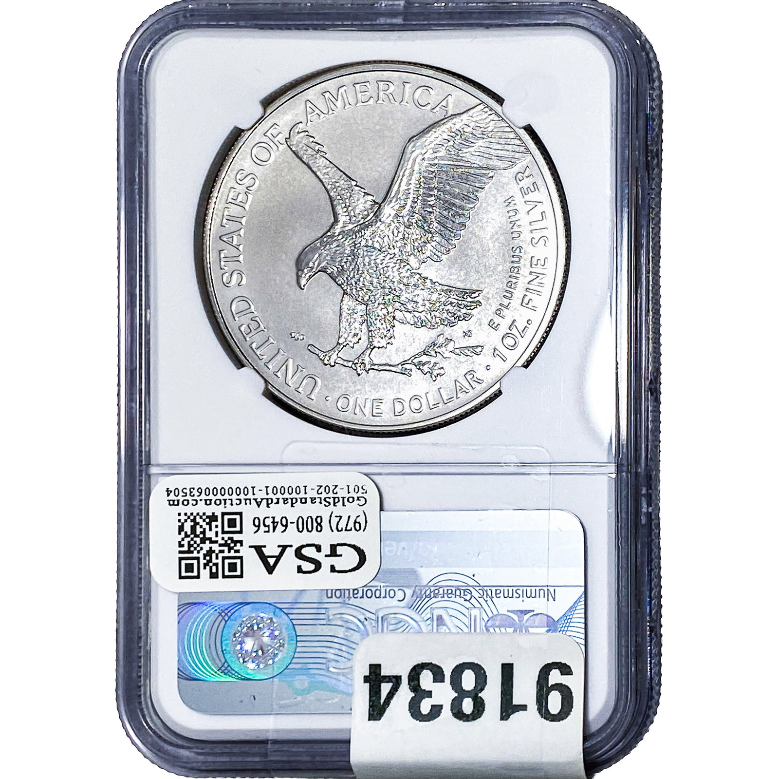 2022-W Silver Eagle NGC MS69 - 2