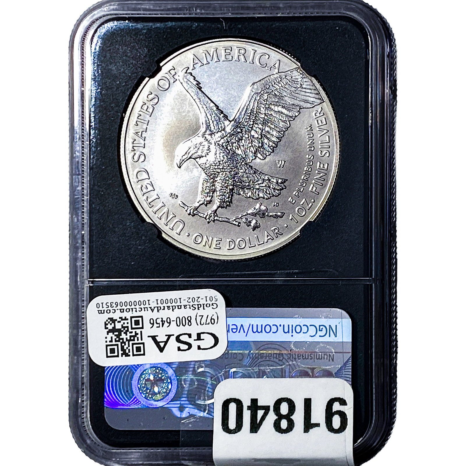 2022-W Silver Eagle NGC MS69 - 2