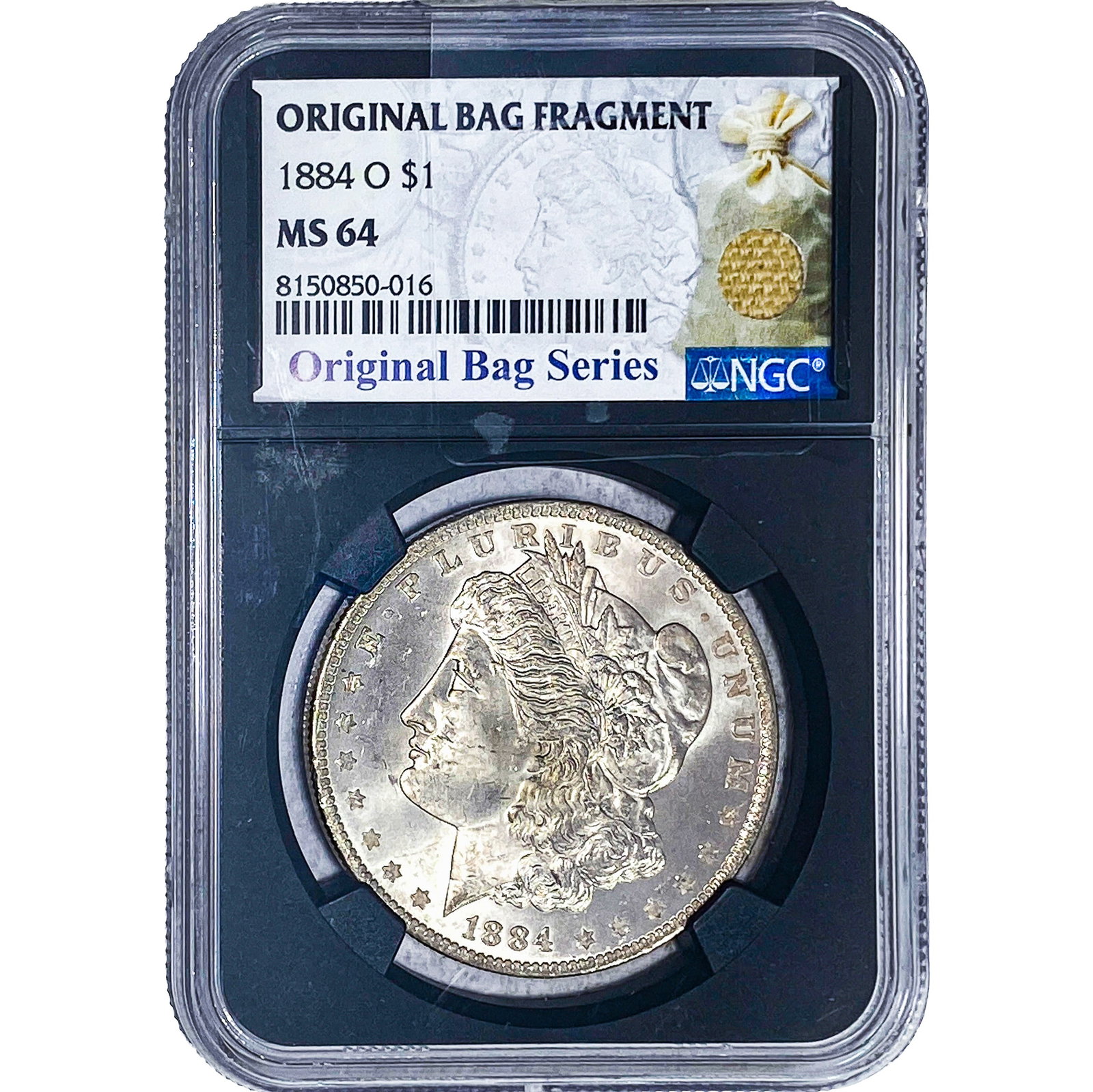 1884-O Morgan Silver Dollar NGC MS64: 1884-O Morgan Silver Dollar NGC MS64