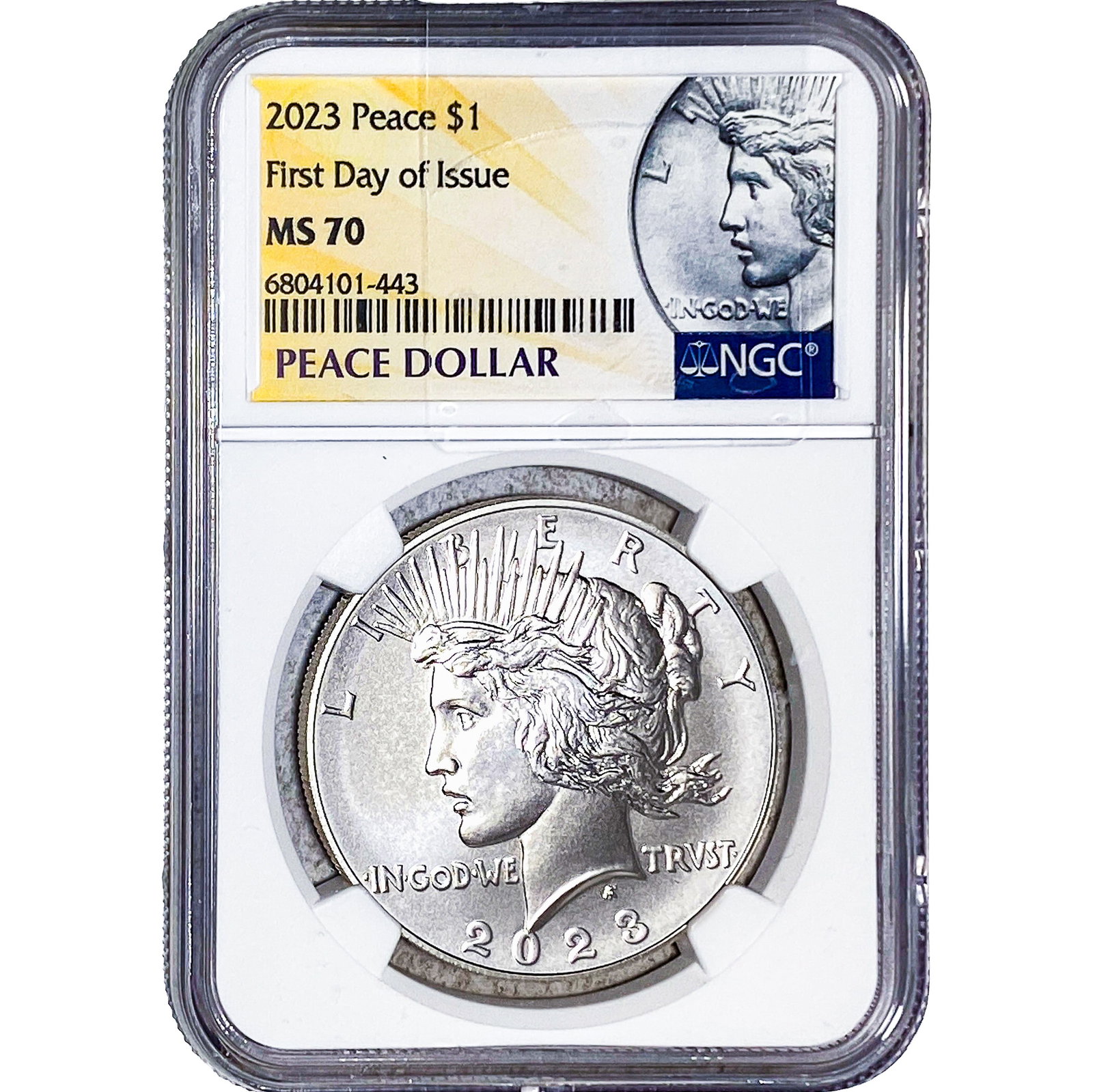2023 Silver Peace Dollar NGC MS70: 2023 Silver Peace Dollar NGC MS70