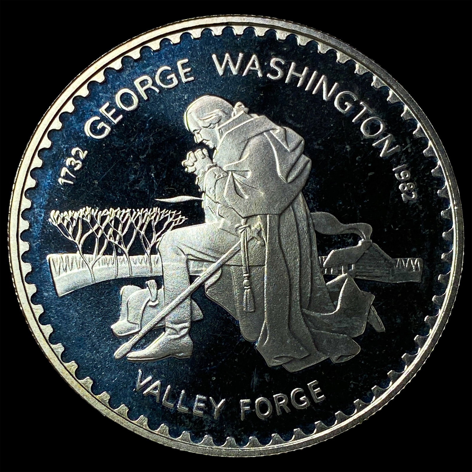 1982 Lesotho Silver 10 Maloti Proof (1 of 2)