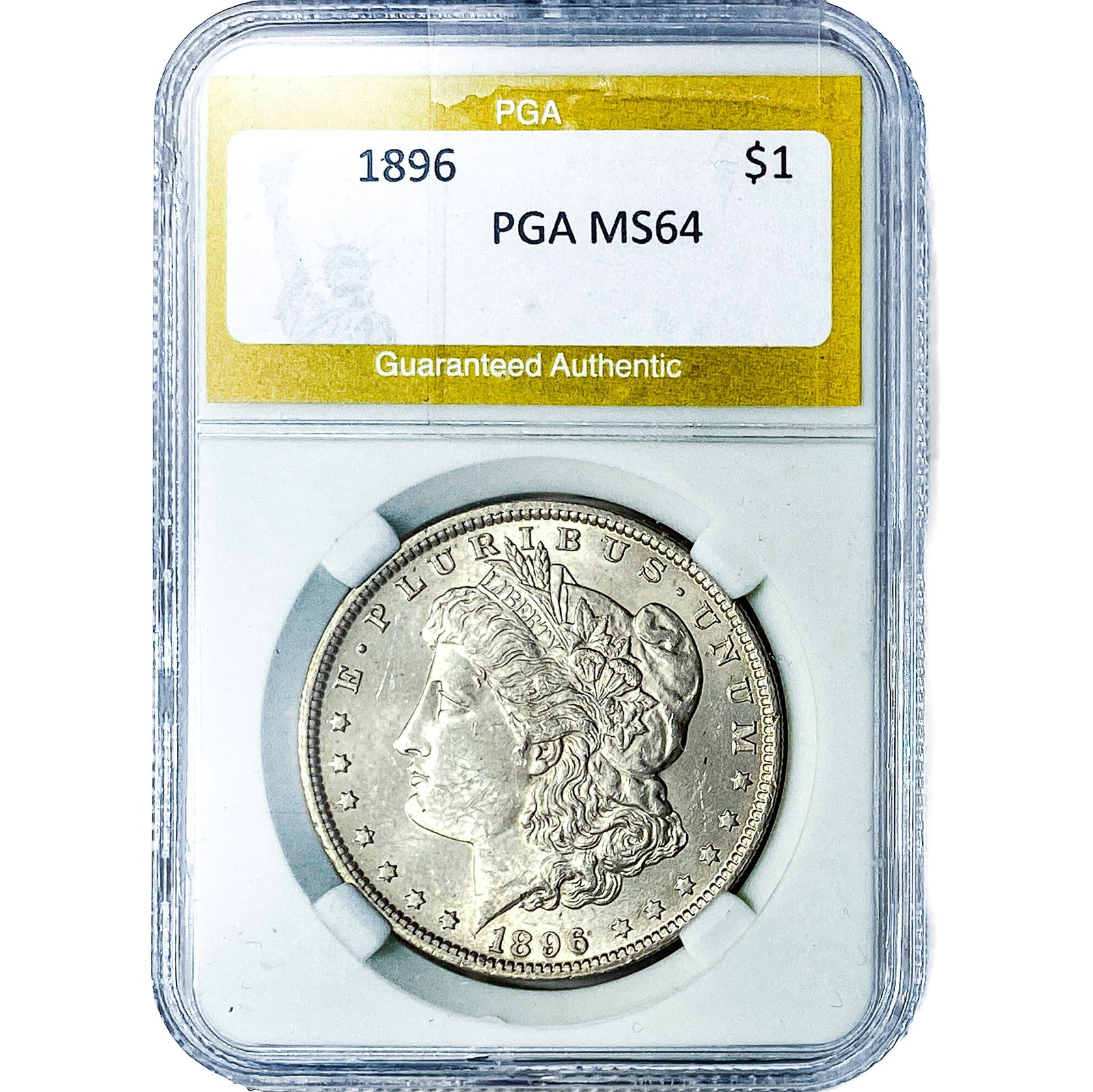 1896 Morgan Silver Dollar PGA MS64 (1 of 2)