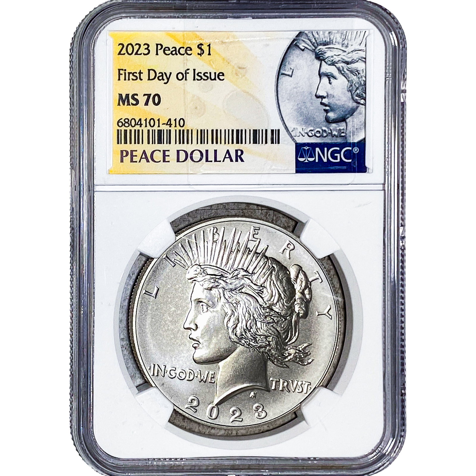 2023 Silver Peace Dollar NGC MS70: 2023 Silver Peace Dollar NGC MS70