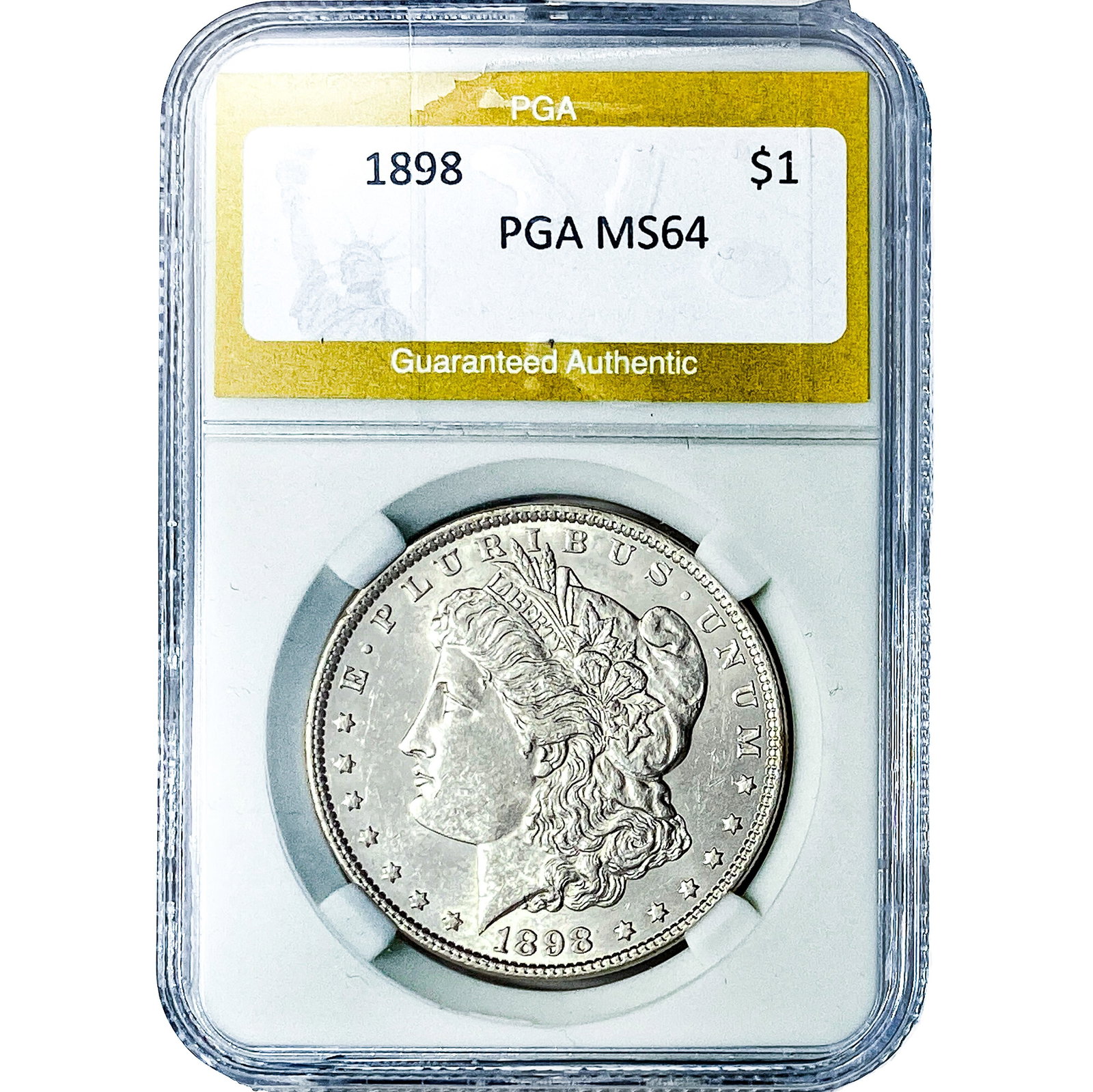 1898 Morgan Silver Dollar PGA MS64 (1 of 2)