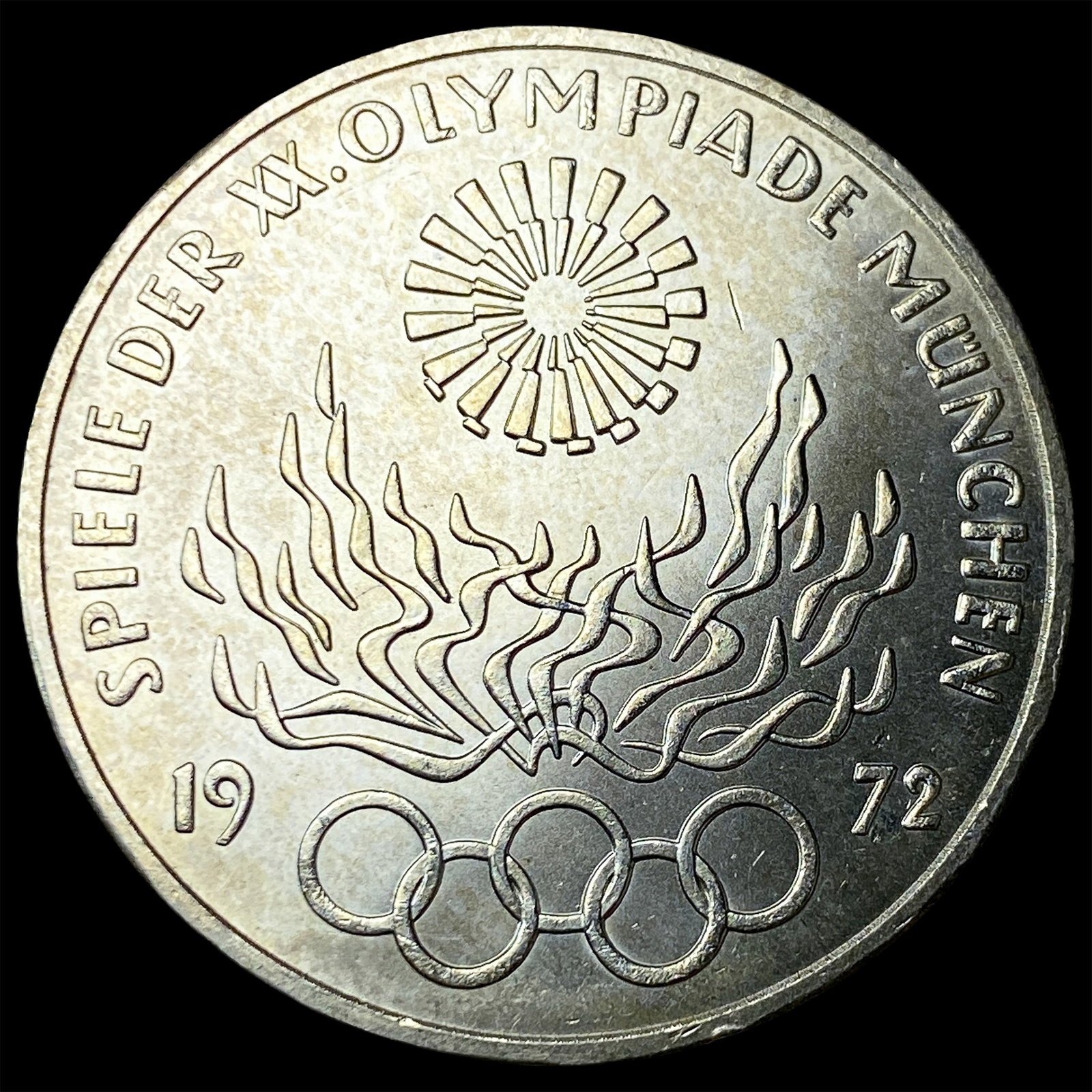 1972J West Germany Silver 10 Mark Olypmics: 1972J West Germany Silver 10 Mark Olypmics