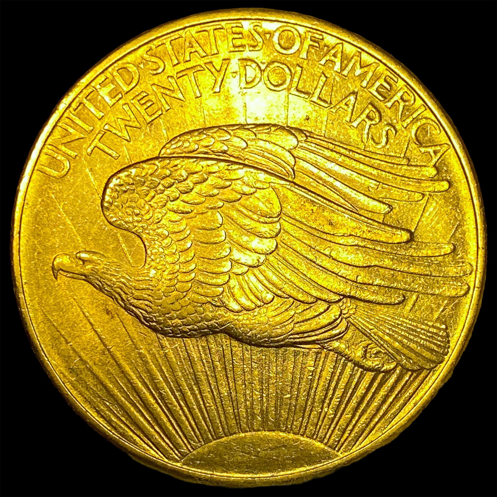1908 No Motto Gold $20 Double Eagle UNCIRCULATED - 2