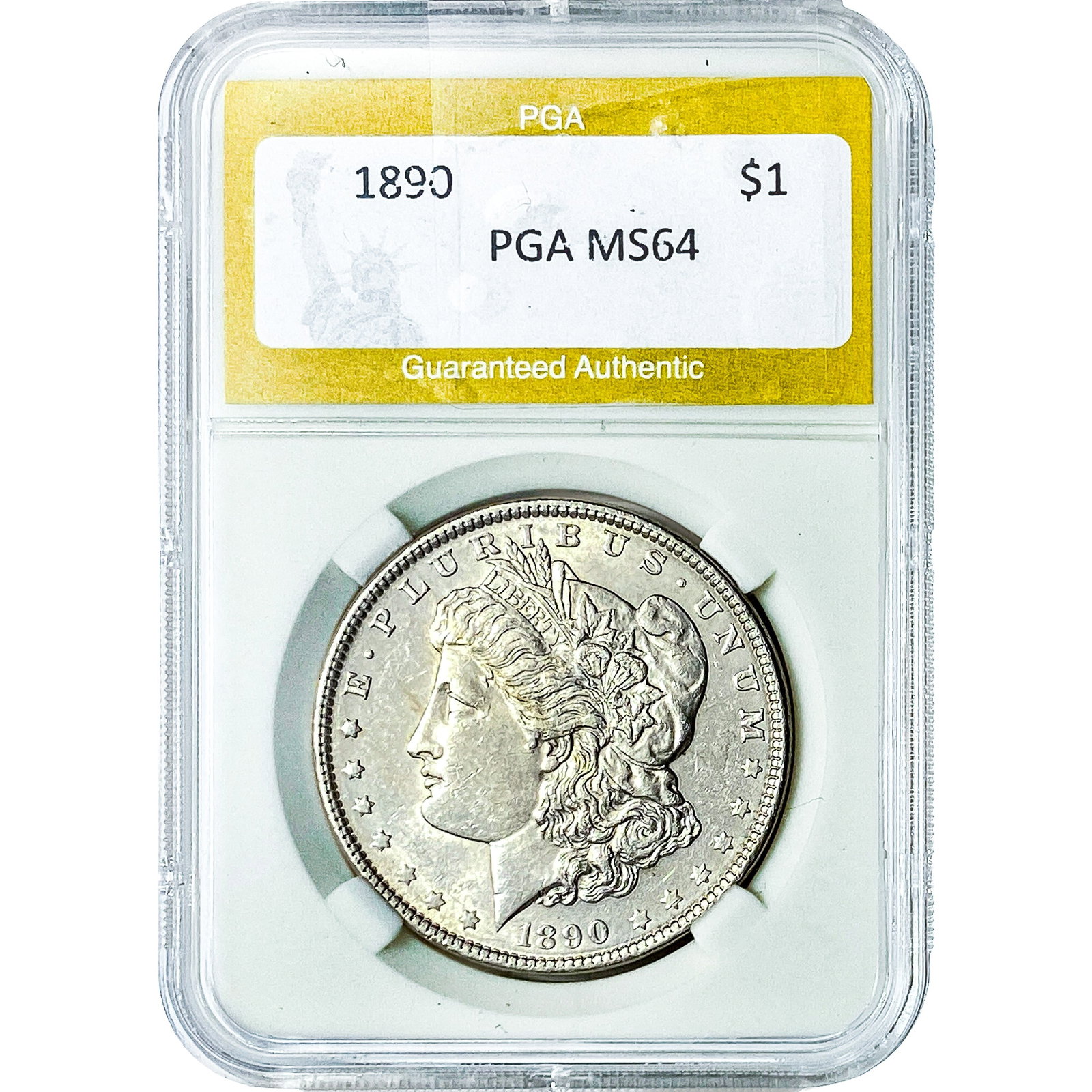 1890 Morgan Silver Dollar PGA MS64 (1 of 2)