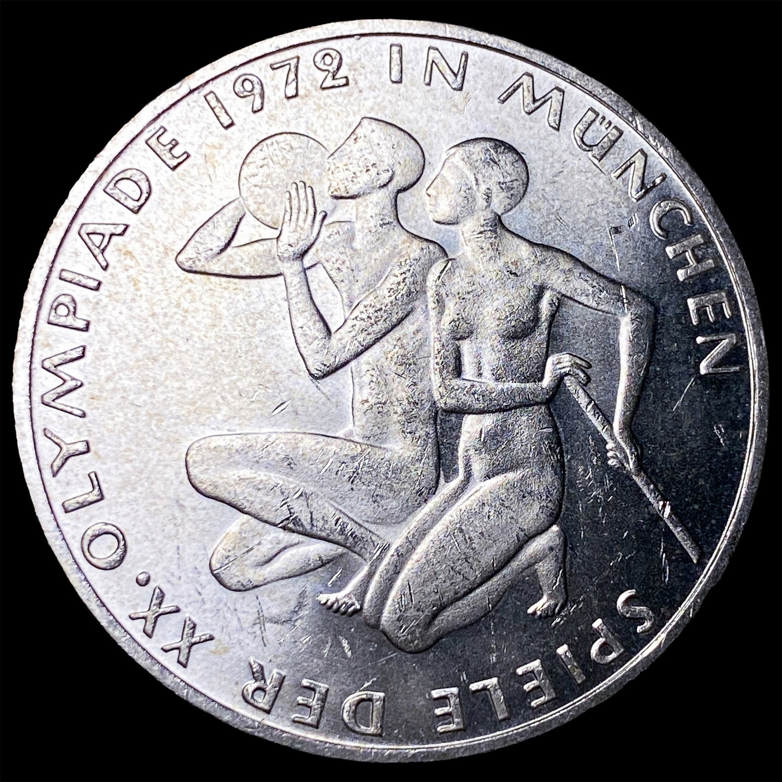 1972G West Germany Silver 10 Mark- Olympics (1 of 2)