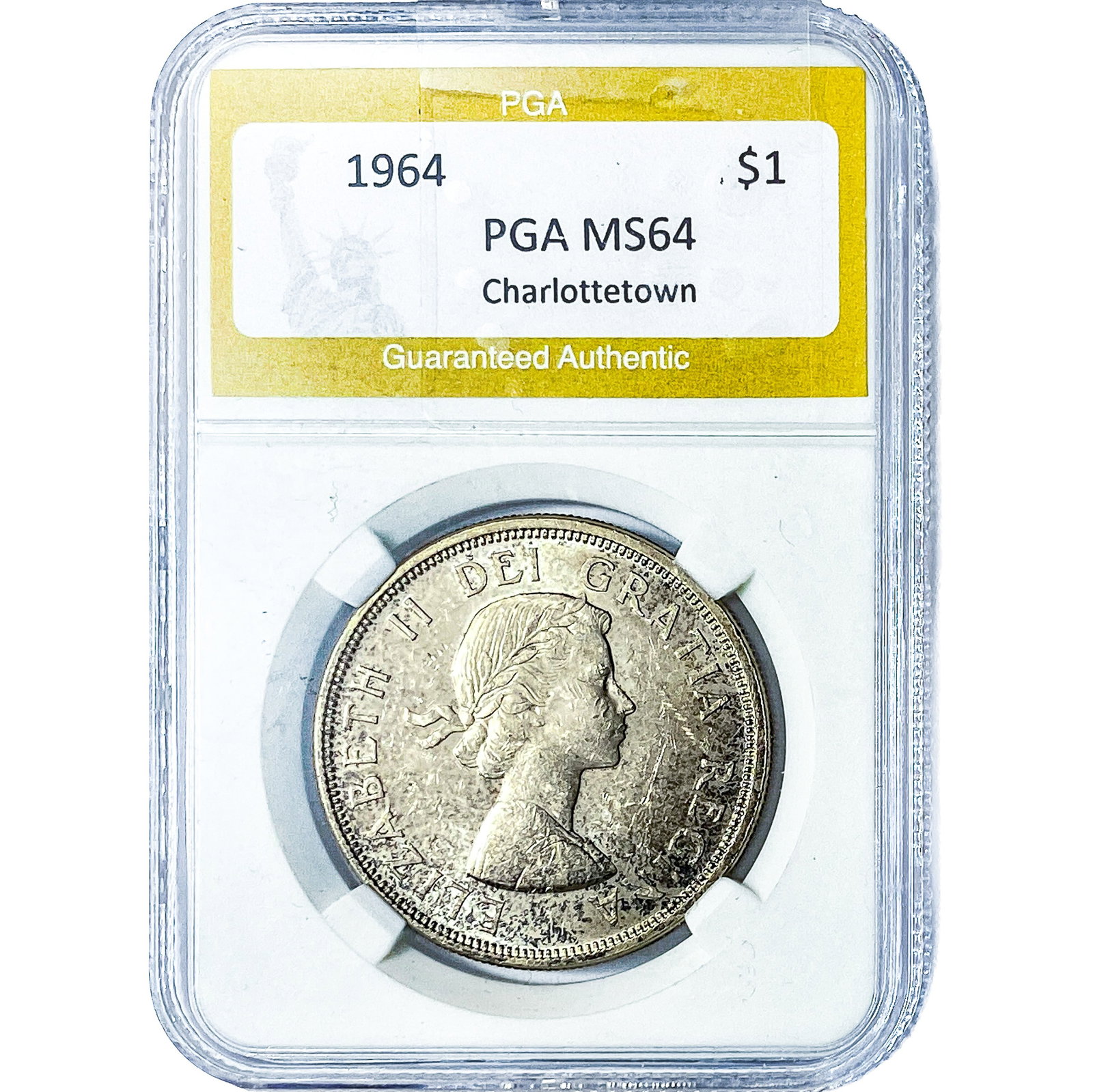 1964 $1 Charlottetown PGA MS64 (1 of 2)