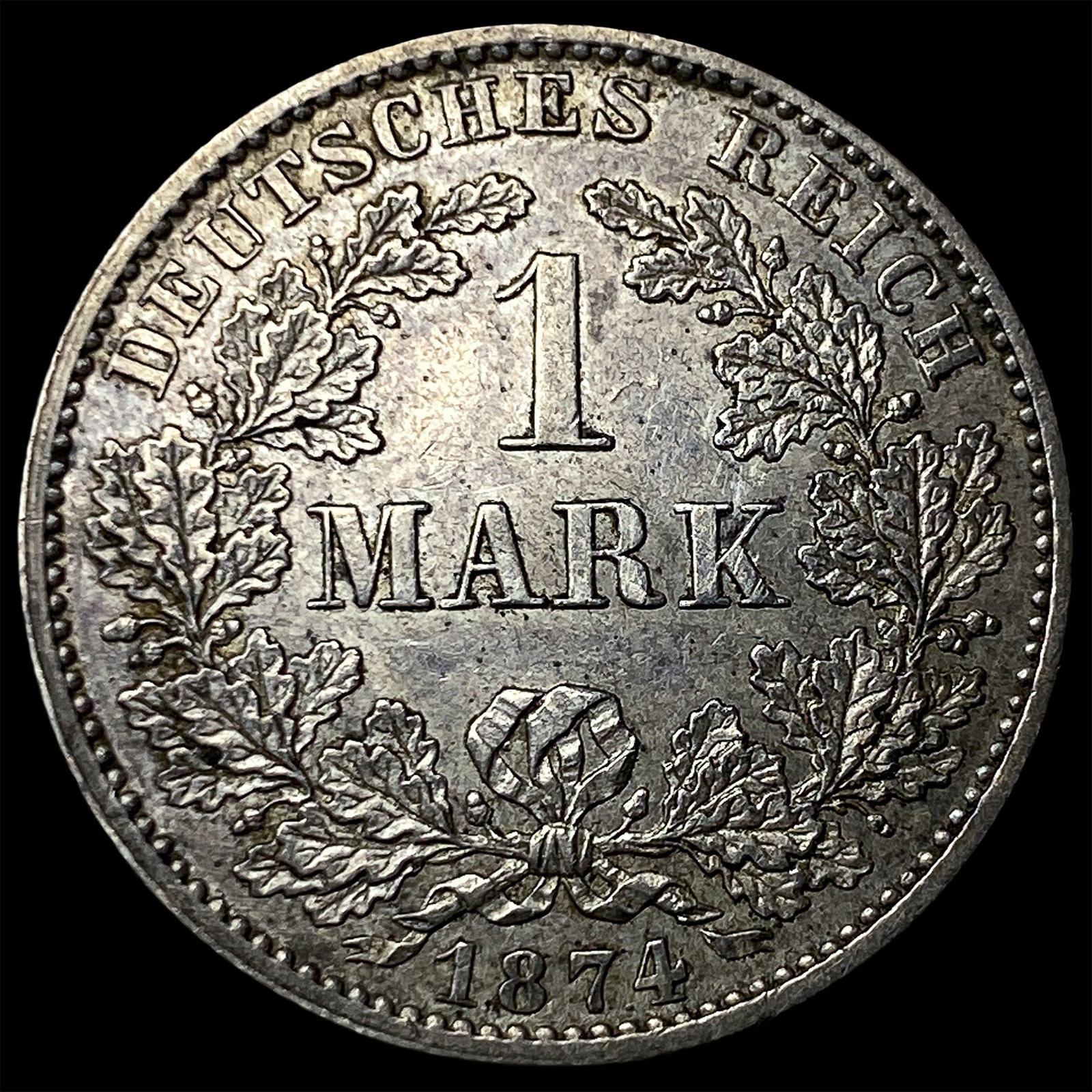 1974B Germany Silver 1 Mark: 1974B Germany Silver 1 Mark