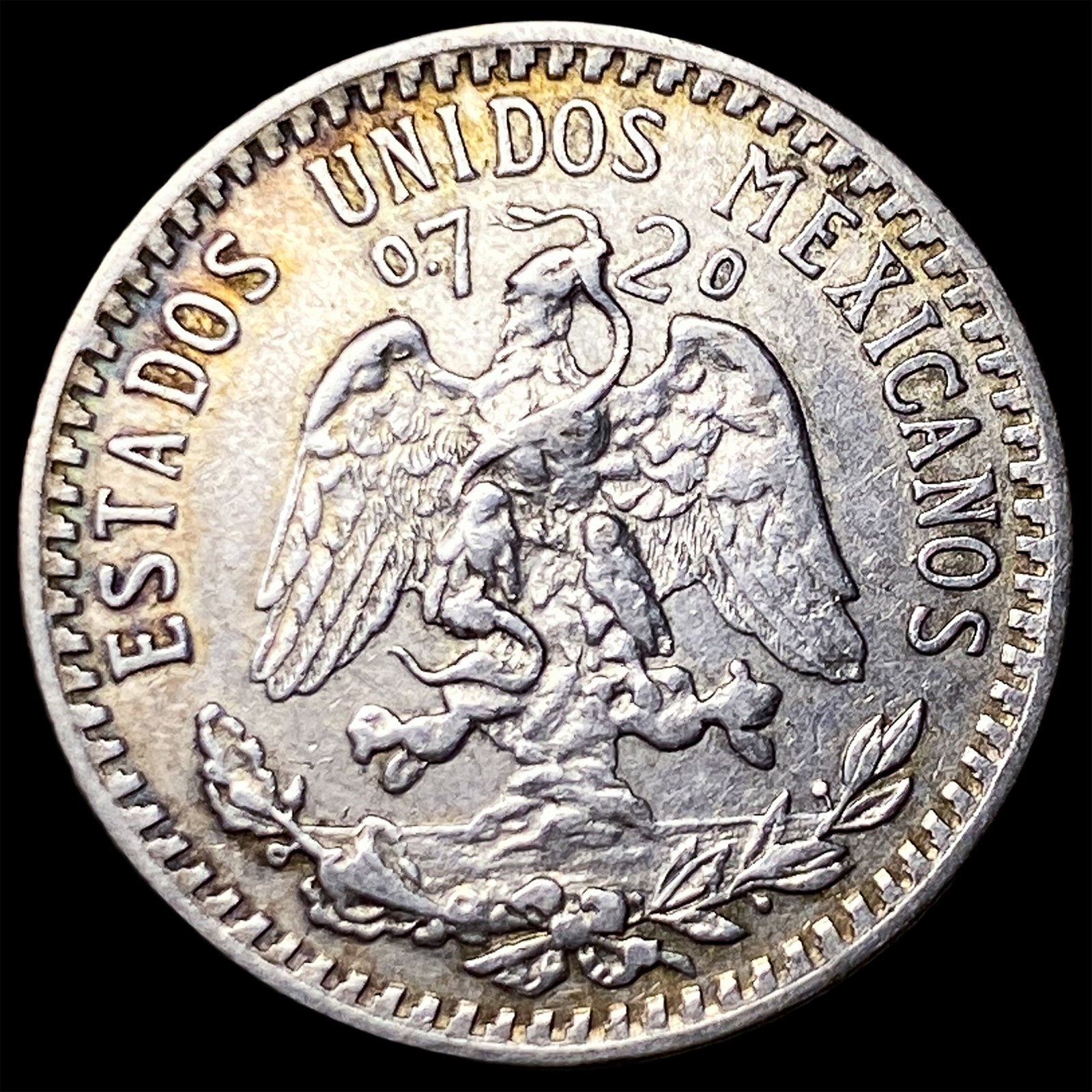 1920 Mexico Silver 20 Centavos - 2