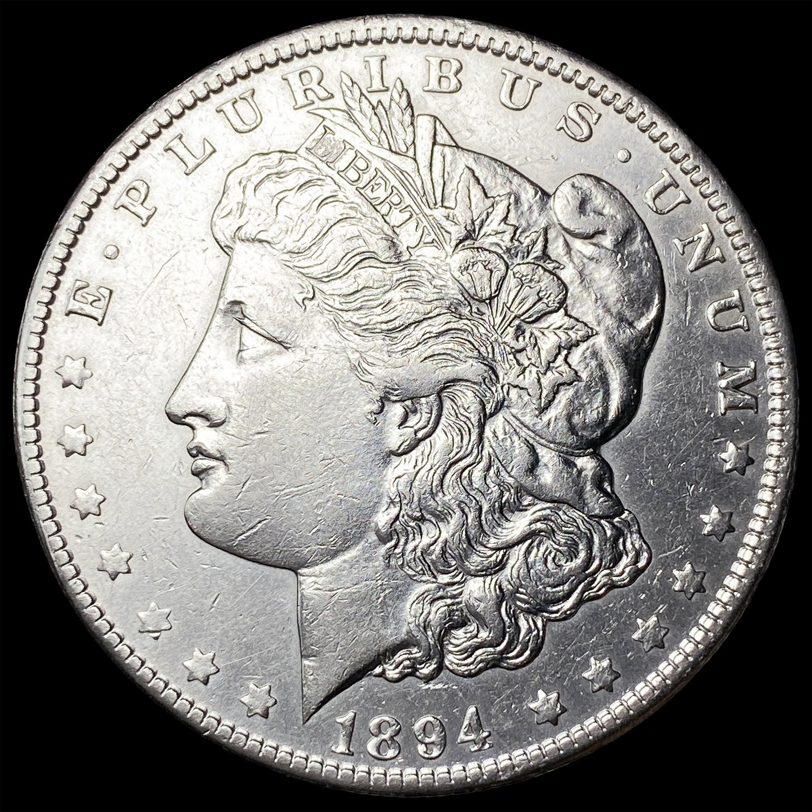 1894-O Silver Morgan Dollar CLOSELY UNCIRCULATED: 1894-O Silver Morgan Dollar CLOSELY UNCIRCULATED