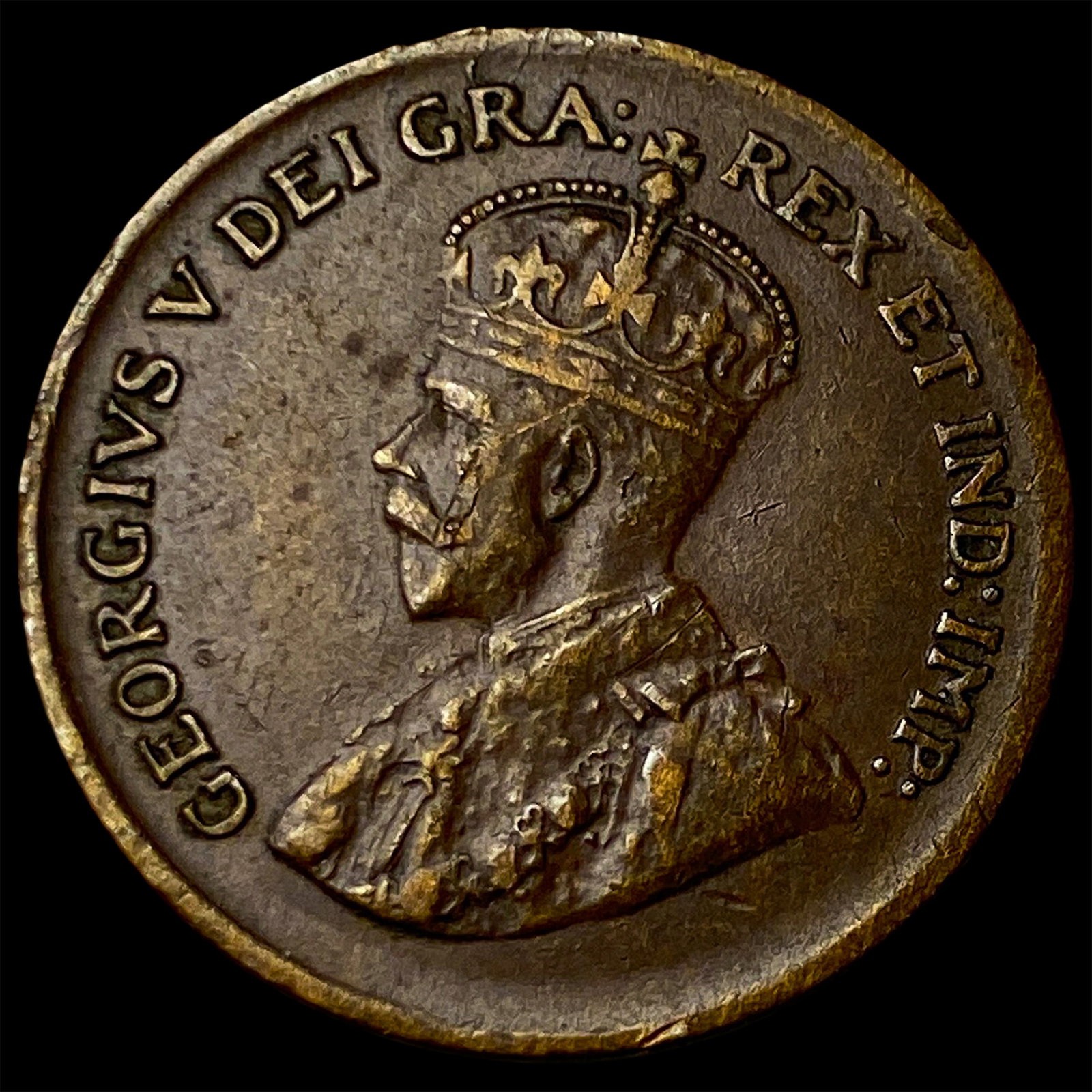 1929 Canada Bronze 1 Cent: 1929 Canada Bronze 1 Cent