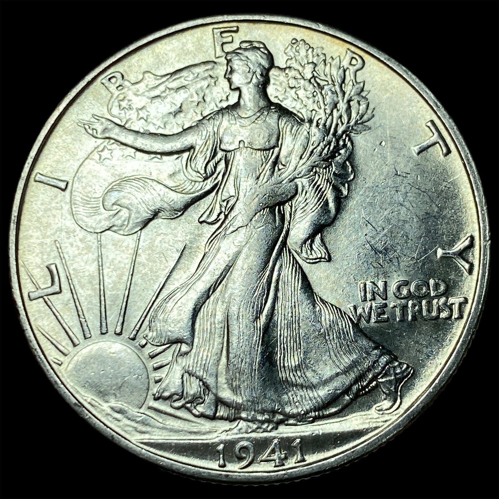 1941-D Silver Half Dollar GEM BU: 1941-D Silver Half Dollar GEM BU