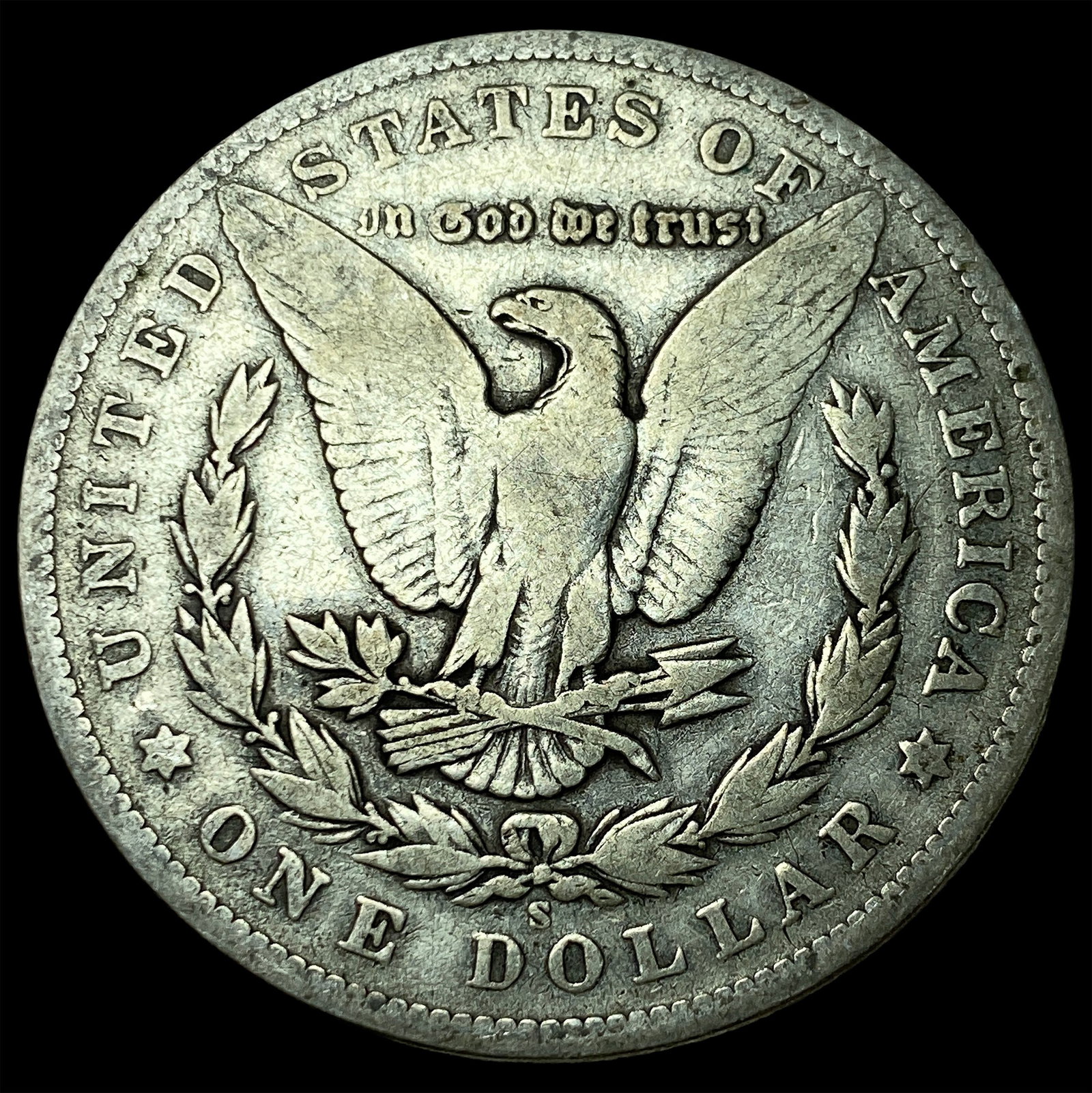1904-S Silver Morgan Dollar LIGHTLY CIRCULATED - 2