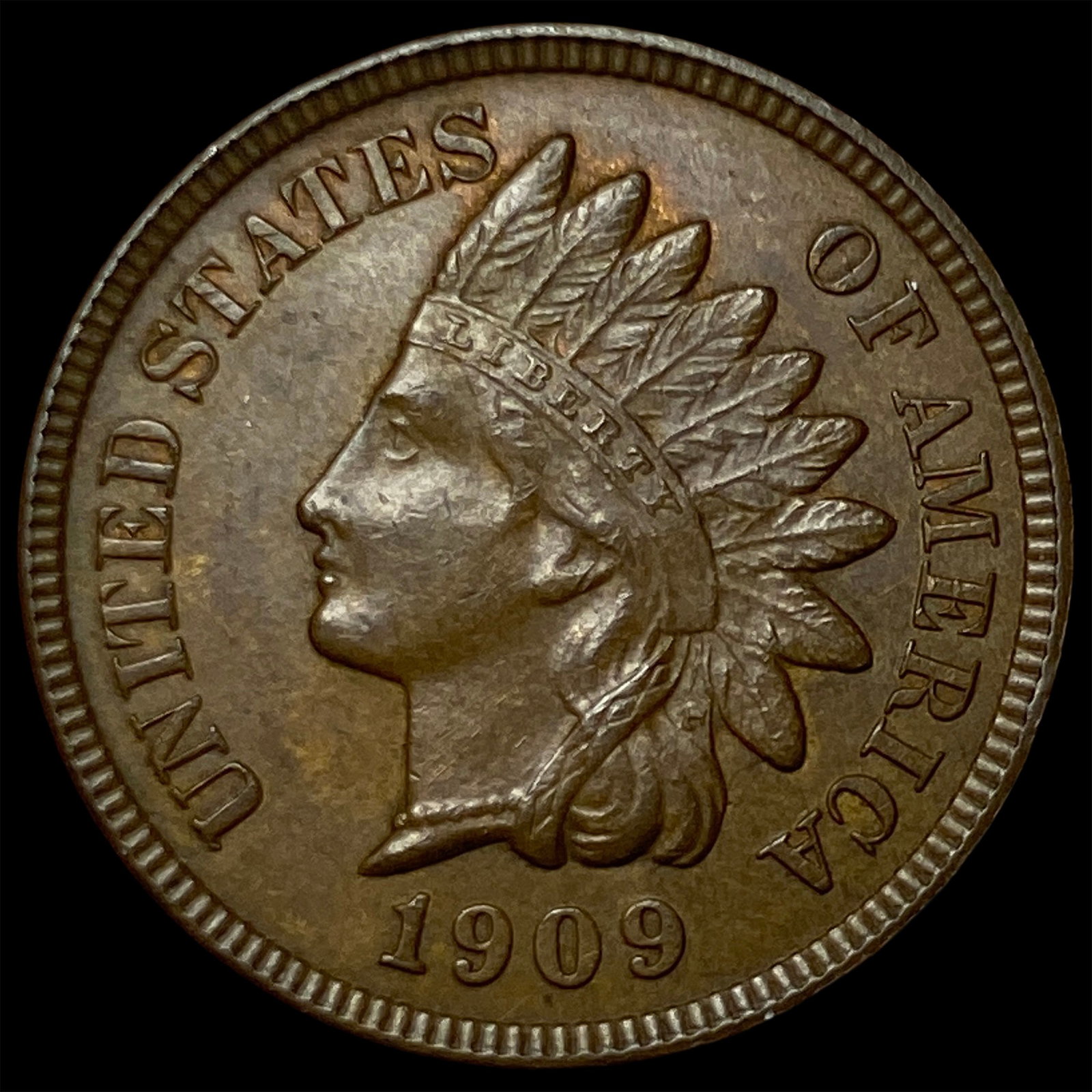 1909 Indian Head Cent CHOICE BU (1 of 2)