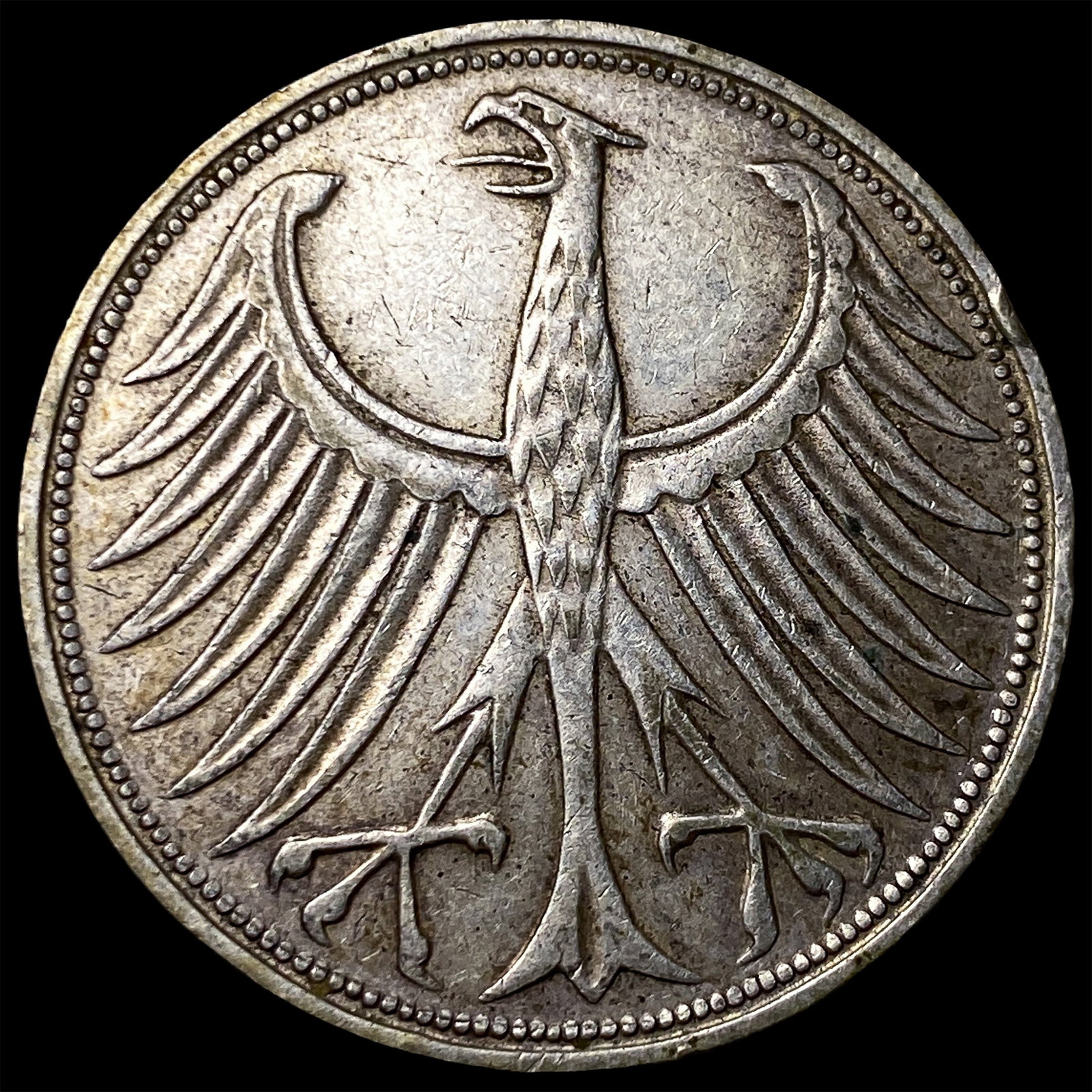 1966F West Germany Silver 5 Mark - 2