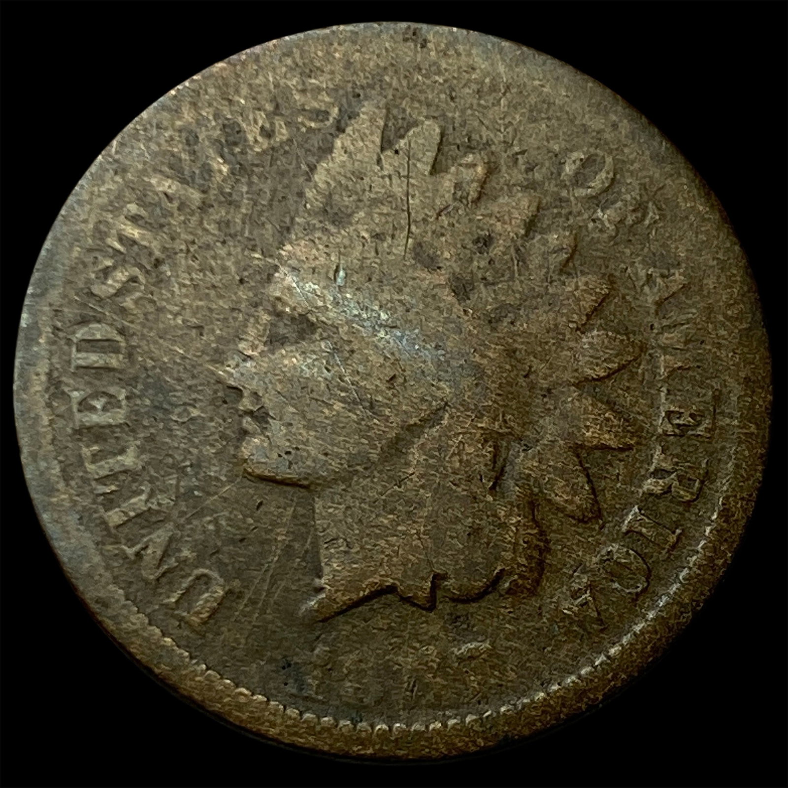 1867 Indian Head Cent NICELY CIRCULATED: 1867 Indian Head Cent NICELY CIRCULATED