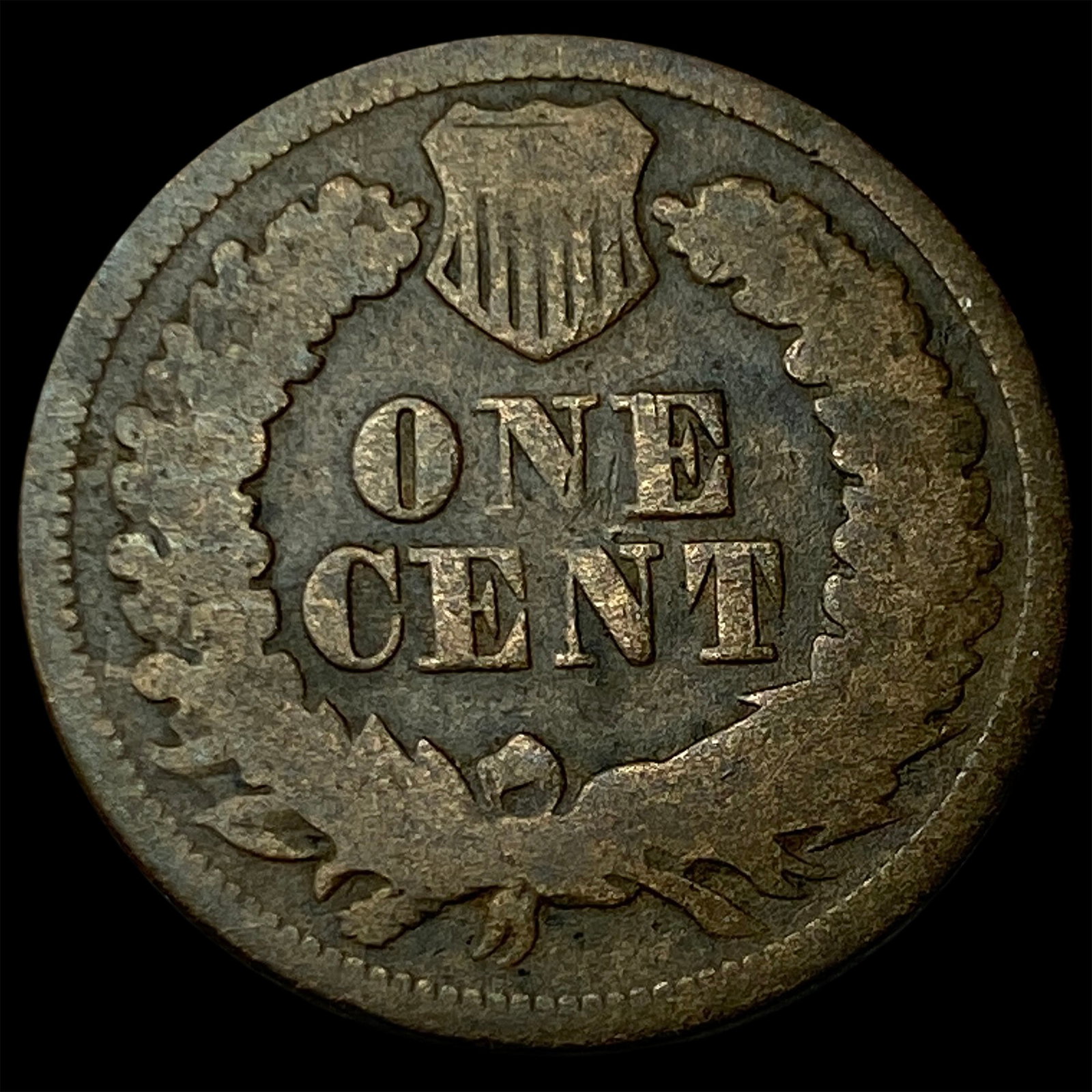 1867 Indian Head Cent NICELY CIRCULATED - 2