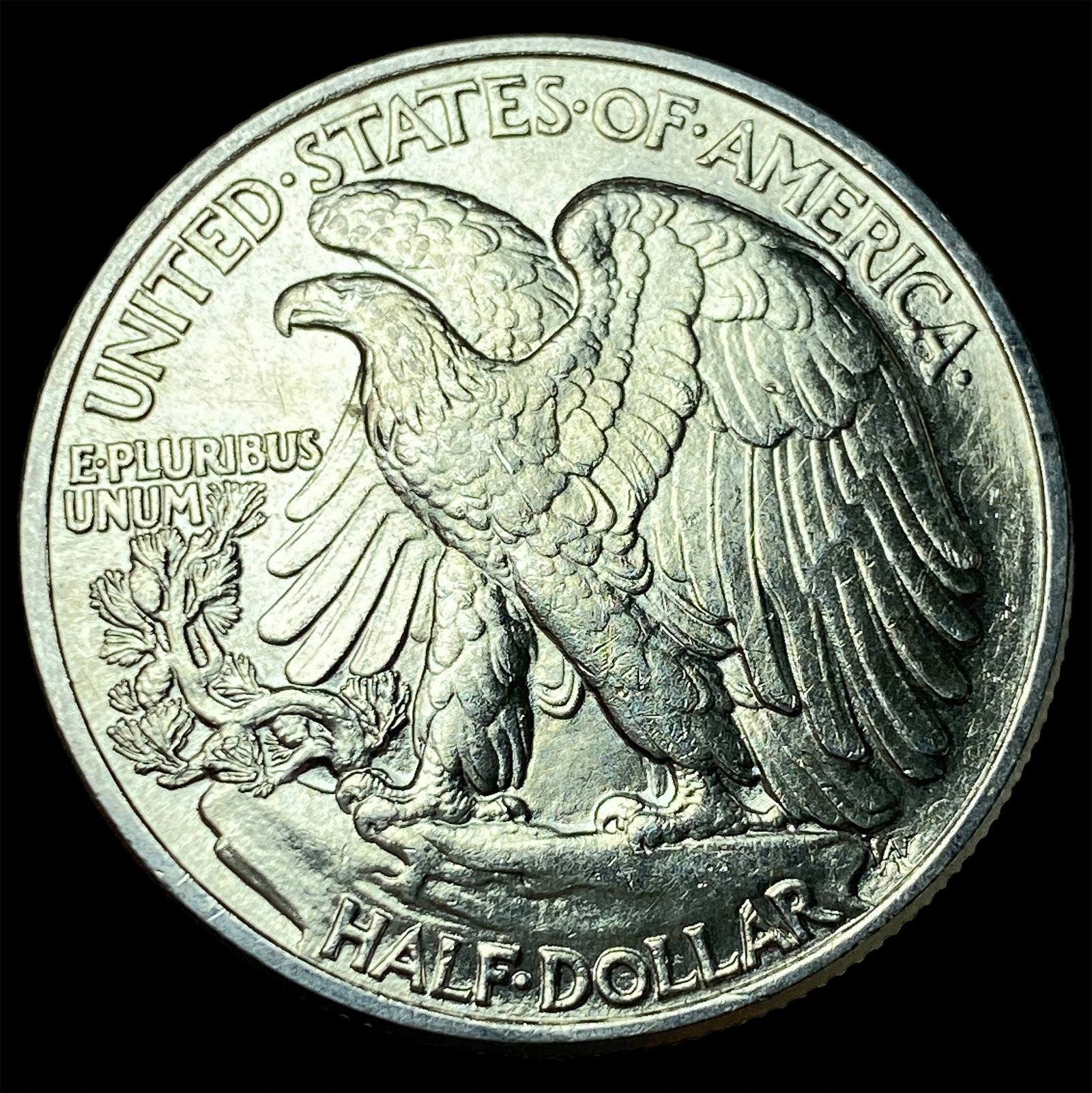 1946 Silver Walking Liberty Half Dollar GEM BU - 2