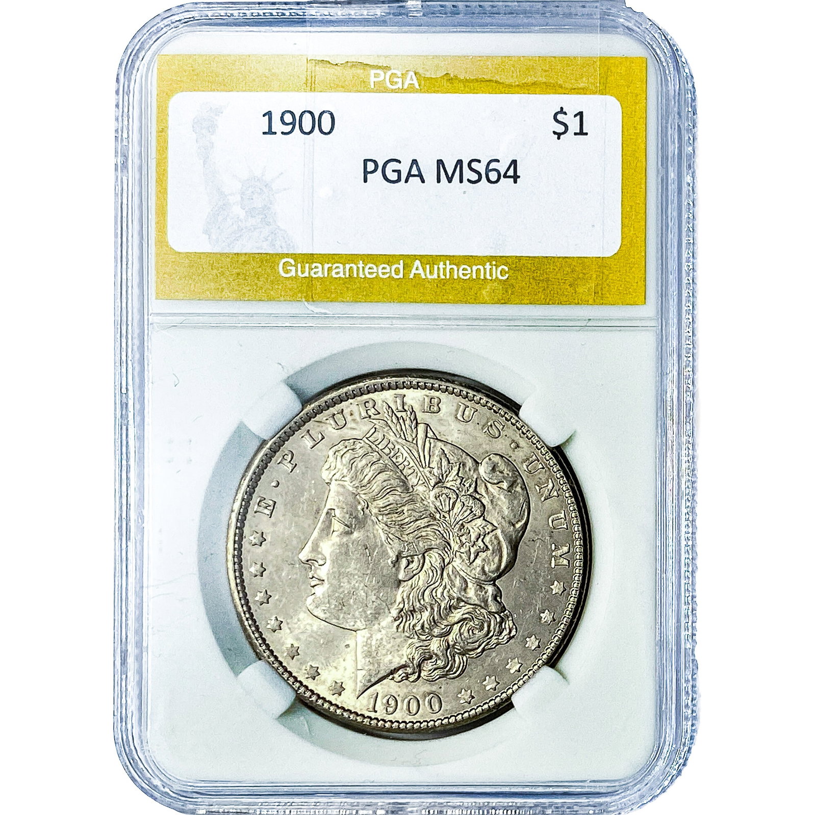 1900 Morgan Silver Dollar PGA MS64 (1 of 2)
