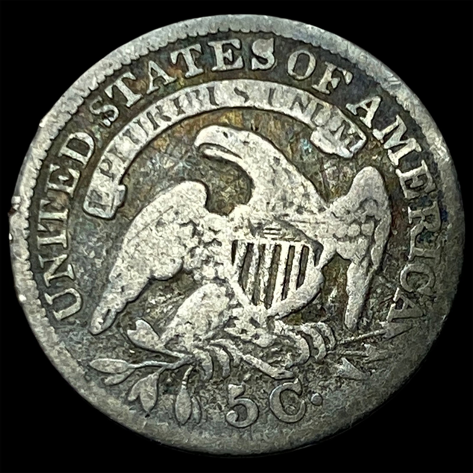 1834 Capped Bust Half Dime NICELY CIRCULATED - 2