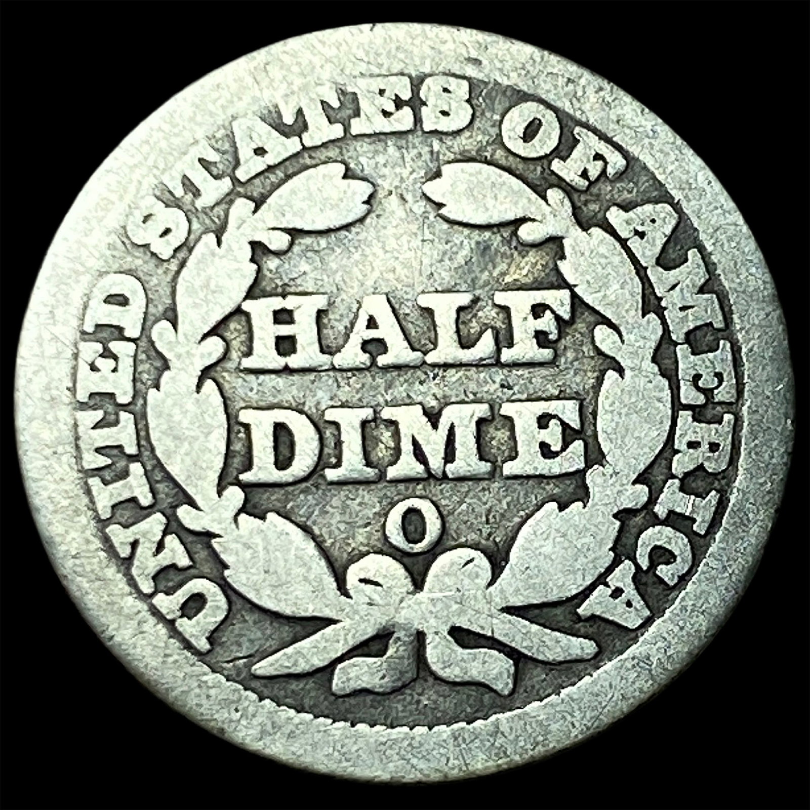 1852-O Silver Half Dime NICELY CIRCULATED - 2