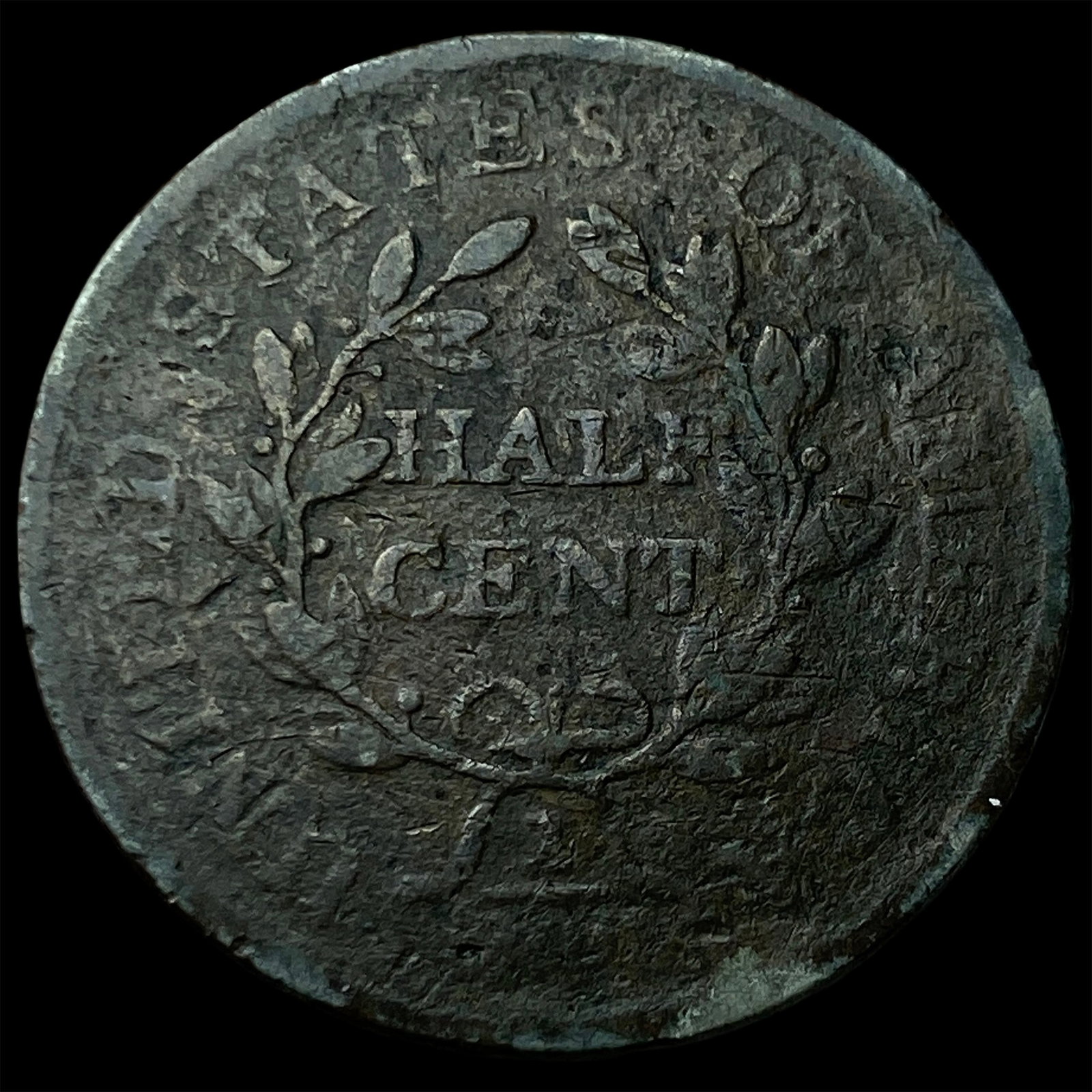 1804 Draped Bust Half Cent NICELY CIRCULATED - 2