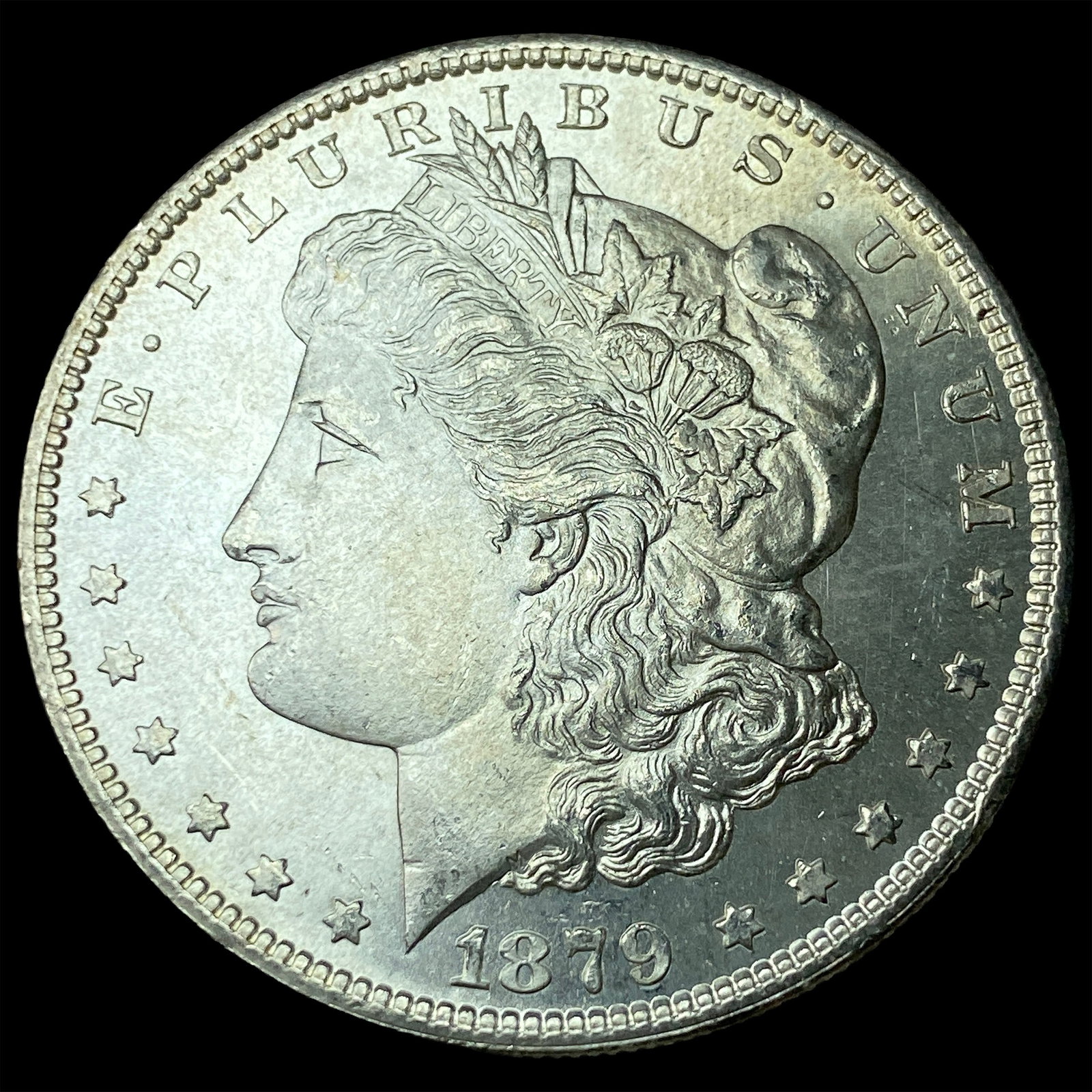 1879-S Silver Morgan Dollar GEM BU: 1879-S Silver Morgan Dollar GEM BU