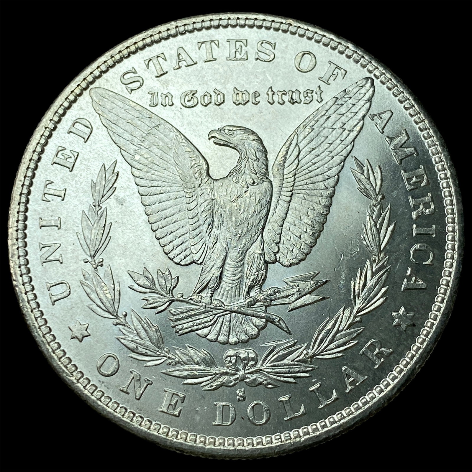 1879-S Silver Morgan Dollar GEM BU - 2