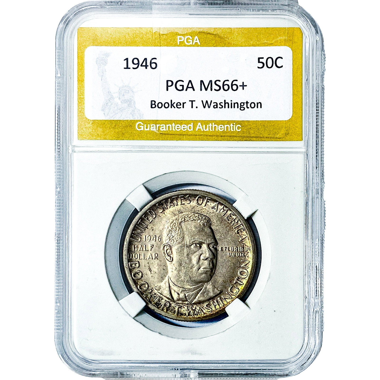 1946 Booker T Half Dollar PGA MS66+ (1 of 2)