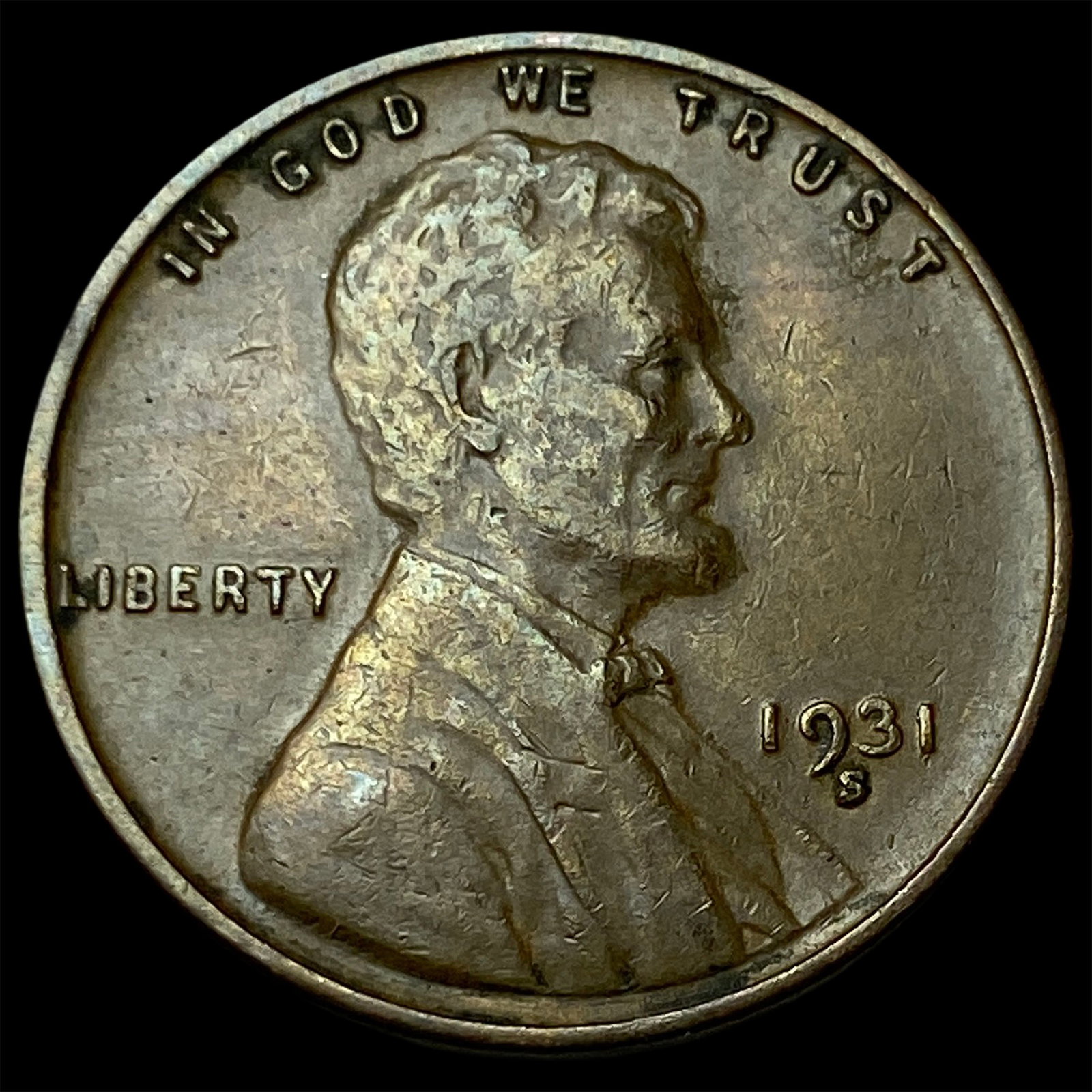 1931-S Lincoln Wheat Cent CLOSELY UNCIRCULATED (1 of 2)