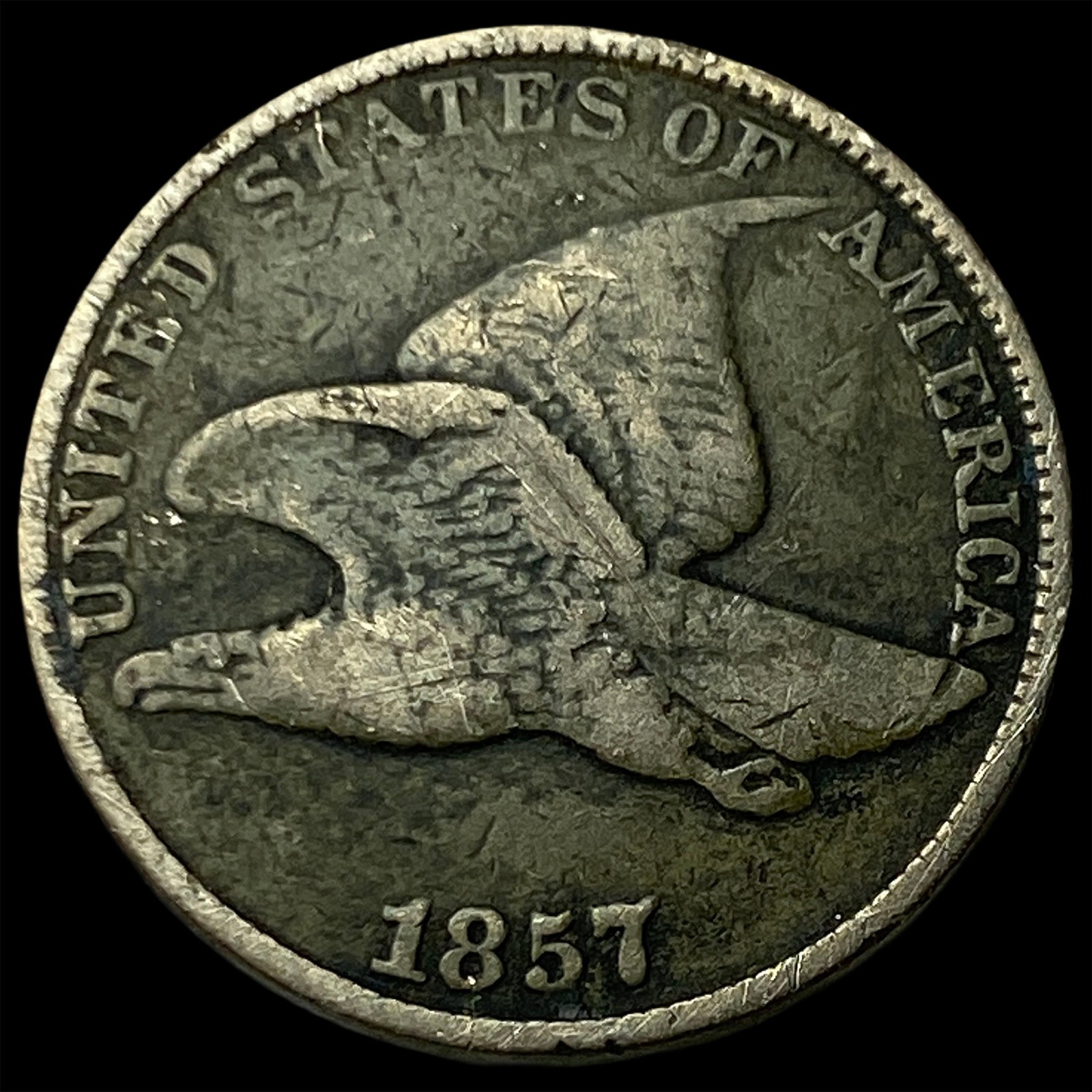 1857 Flying Eagle Cent LIGHTLY CIRCULATED (1 of 2)