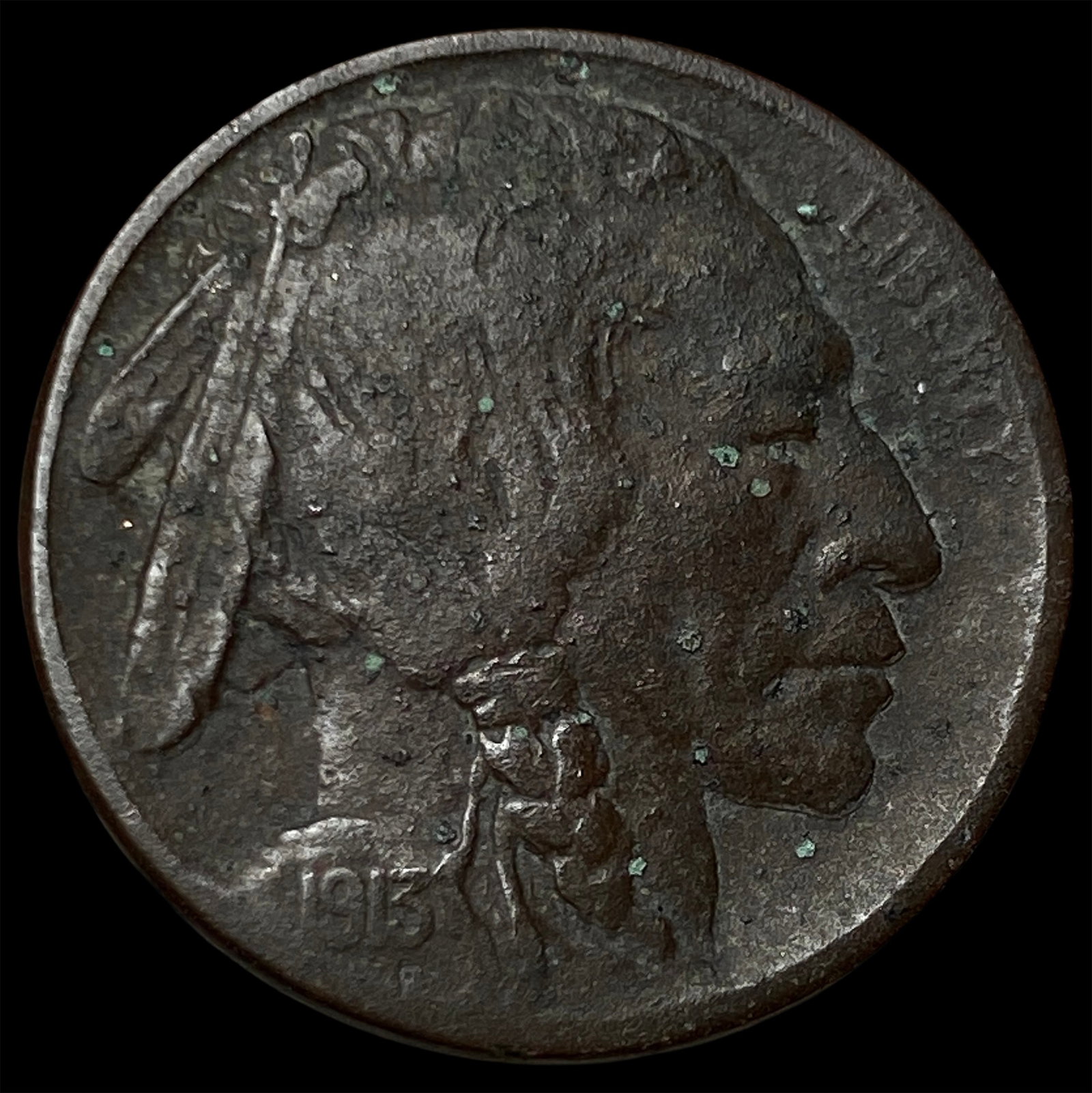 1915-D Buffalo Nickel LIGHTLY CIRCULATED (1 of 2)