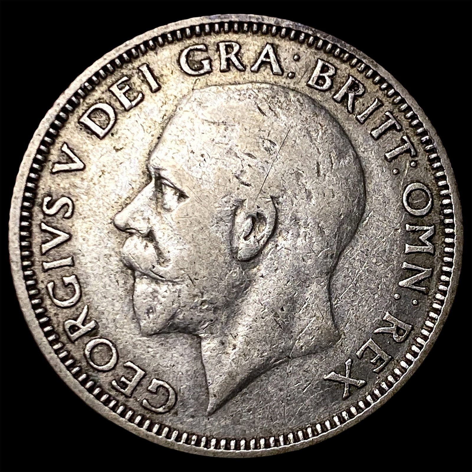1933 Great Britain Silver Shilling (1 of 2)