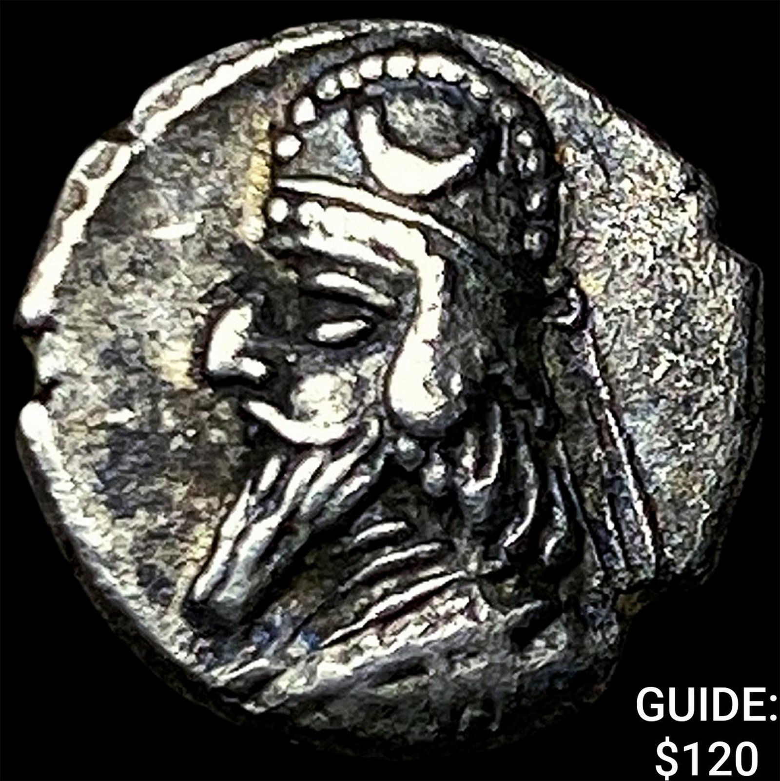Persis, Darius II 1st Century BC Silver Obol (1 of 2)