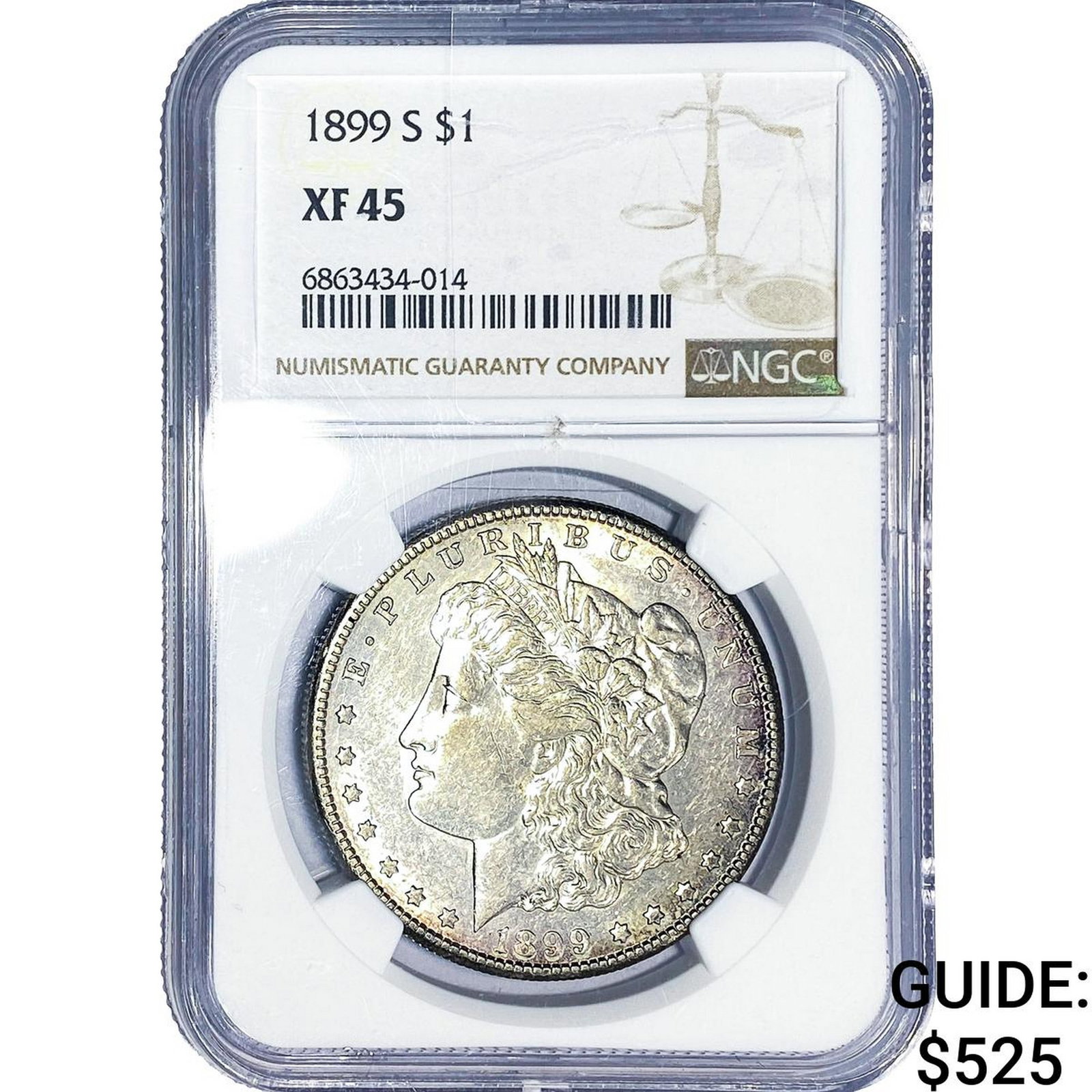 1899-S Morgan Silver Dollar NGC XF45 (1 of 2)