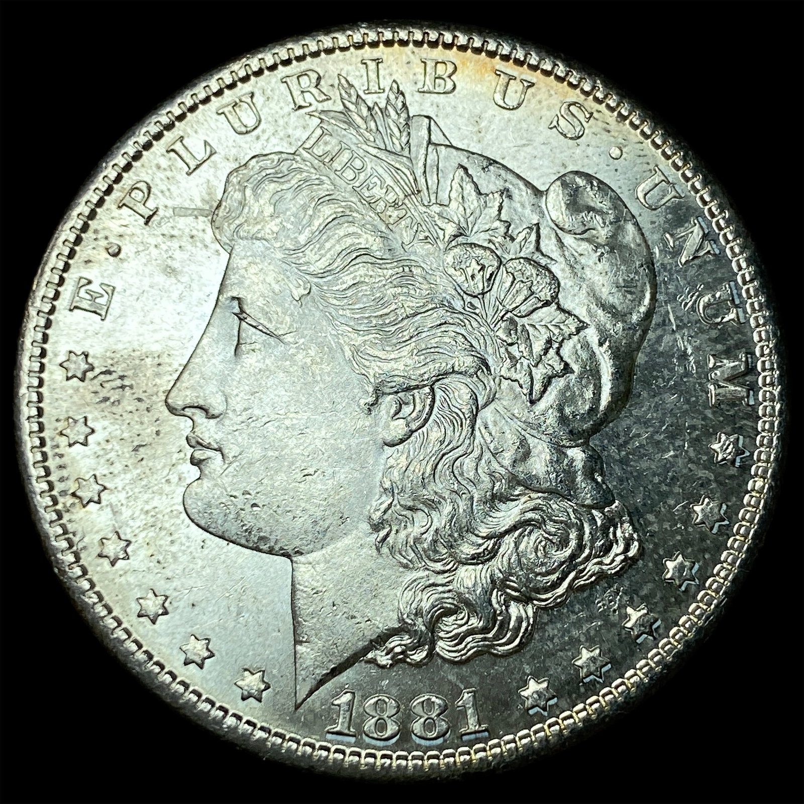1881-S Silver Morgan Dollar UNCIRCULATED: 1881-S Silver Morgan Dollar UNCIRCULATED