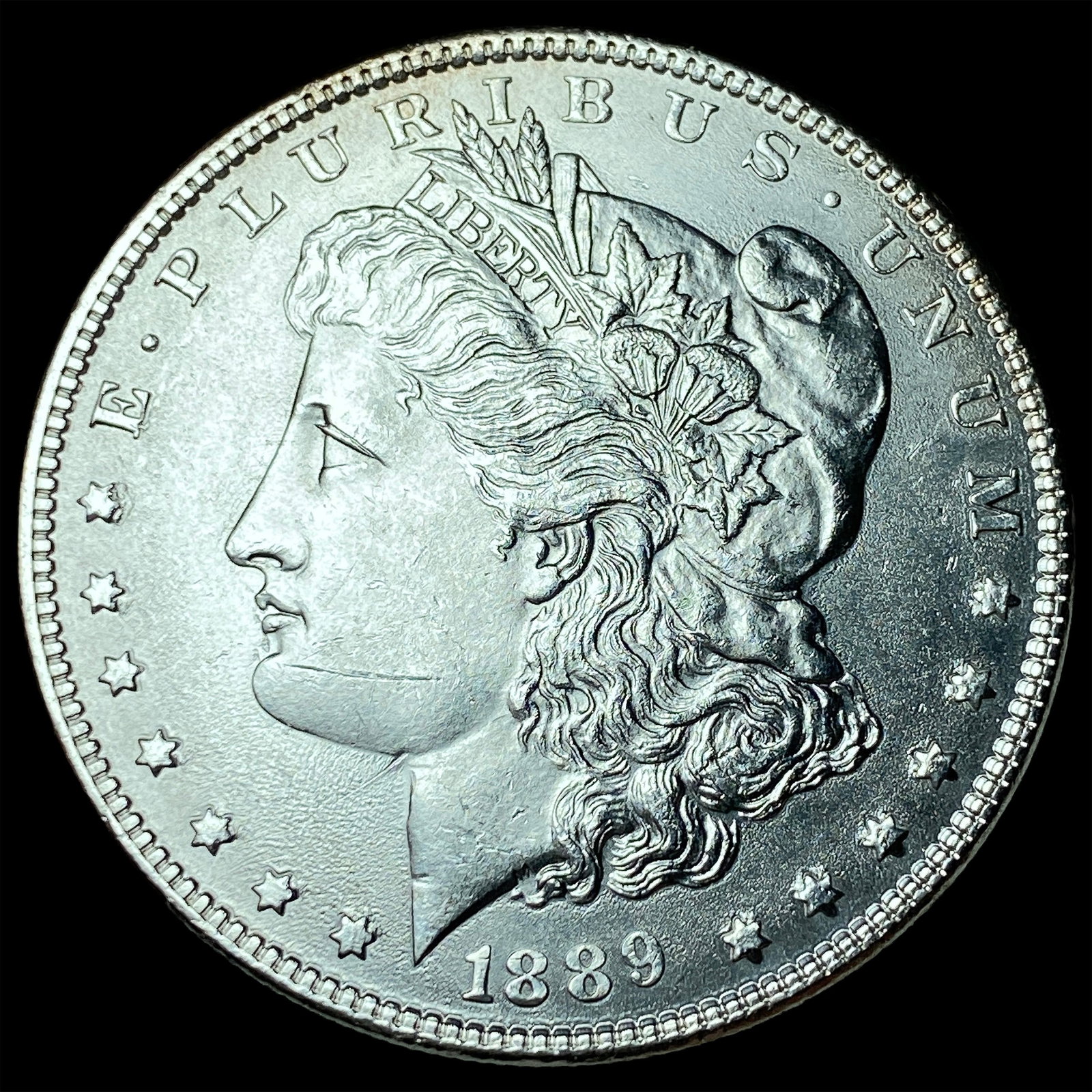 1889 Morgan Silver Dollar CHOICE BU: 1889 Morgan Silver Dollar CHOICE BU
