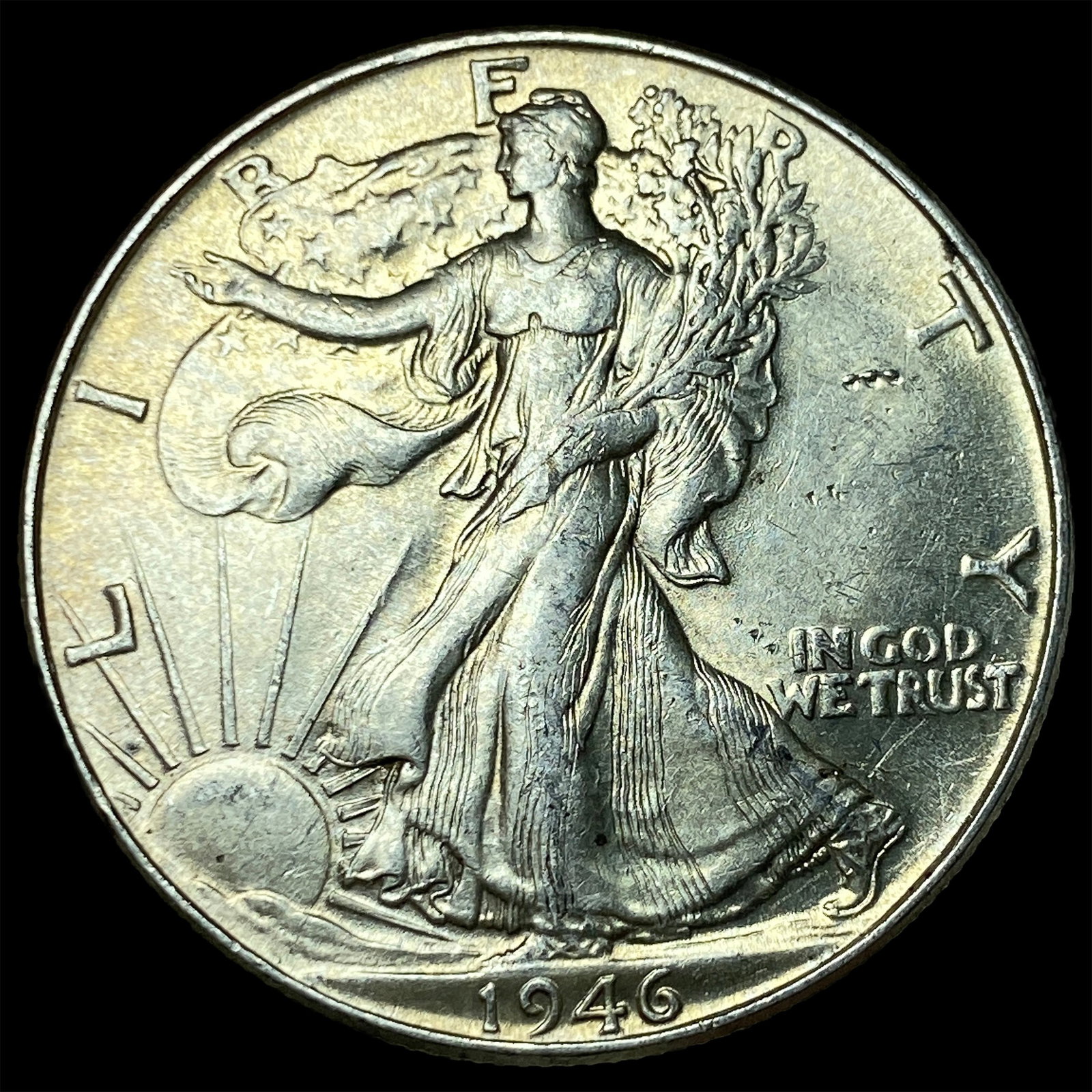 1946-S Silver Half Dollar UNCIRCULATED: 1946-S Silver Half Dollar UNCIRCULATED