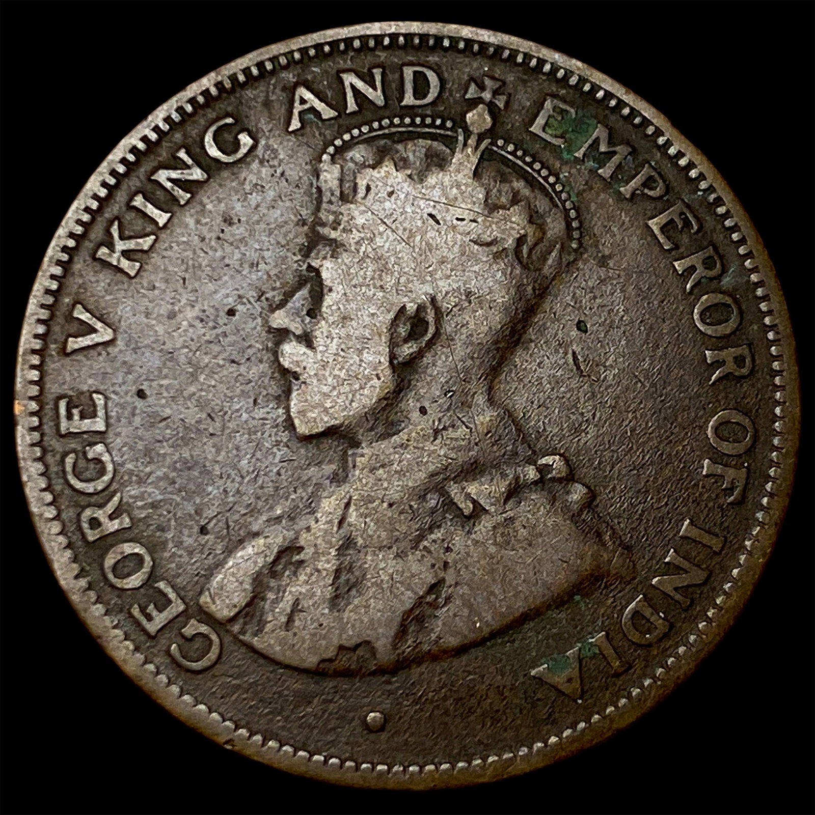 1924 British Honduras Copper 1 Cent (1 of 2)