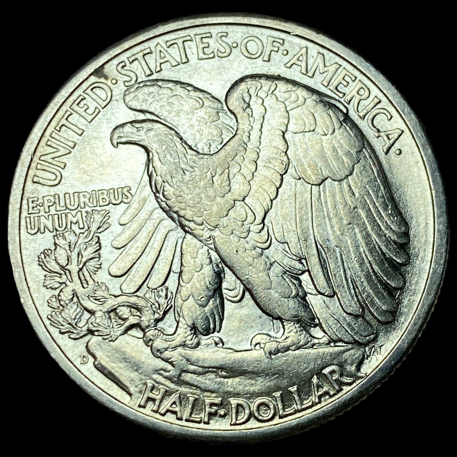 1942-D Silver Half Dollar UNCIRCULATED - 2