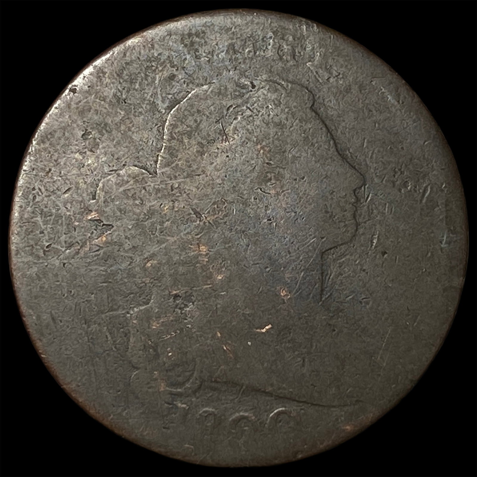 1798 Draped Bust Large Cent NICELY CIRCULATED (1 of 2)