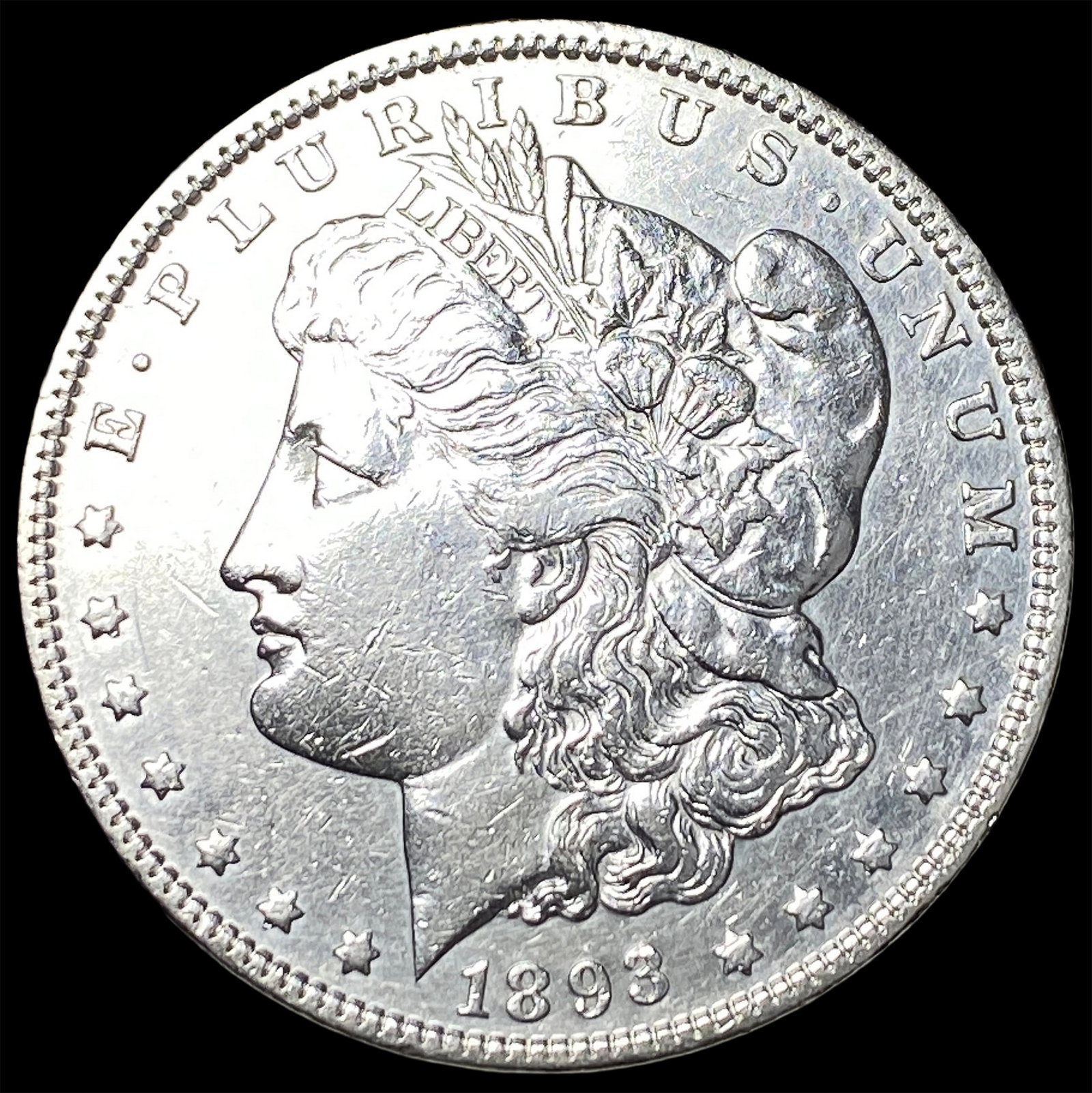 1893-S Silver Morgan Dollar CHOICE AU (1 of 2)